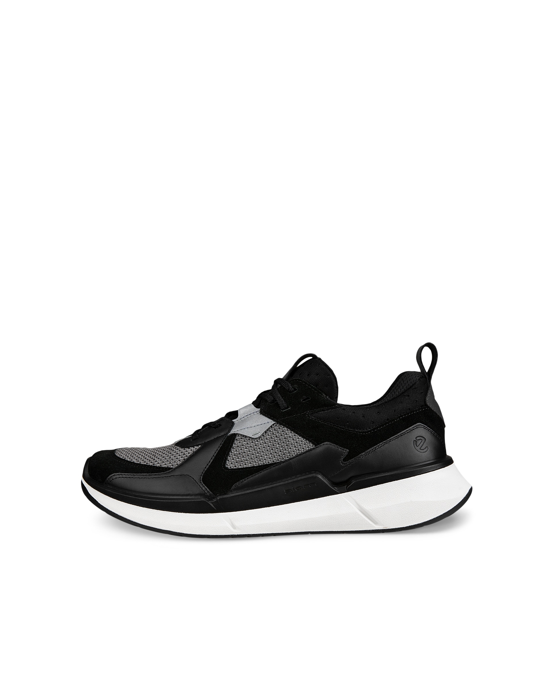 Men's ECCOยฎ Biom 2.2 Suede Sneaker - Black - Outside