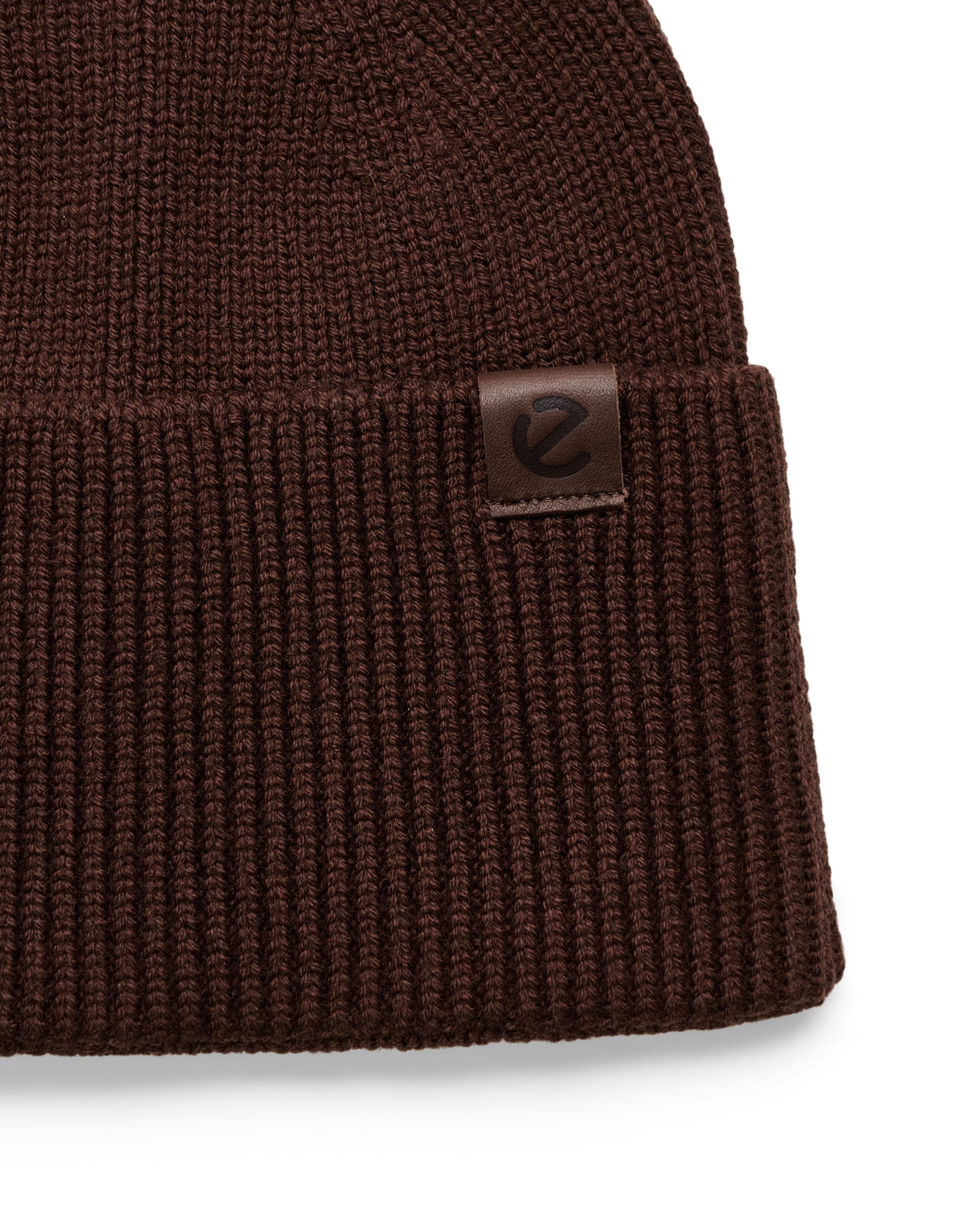 ECCO® Beanie Mössa herr - Brun - Detail-1
