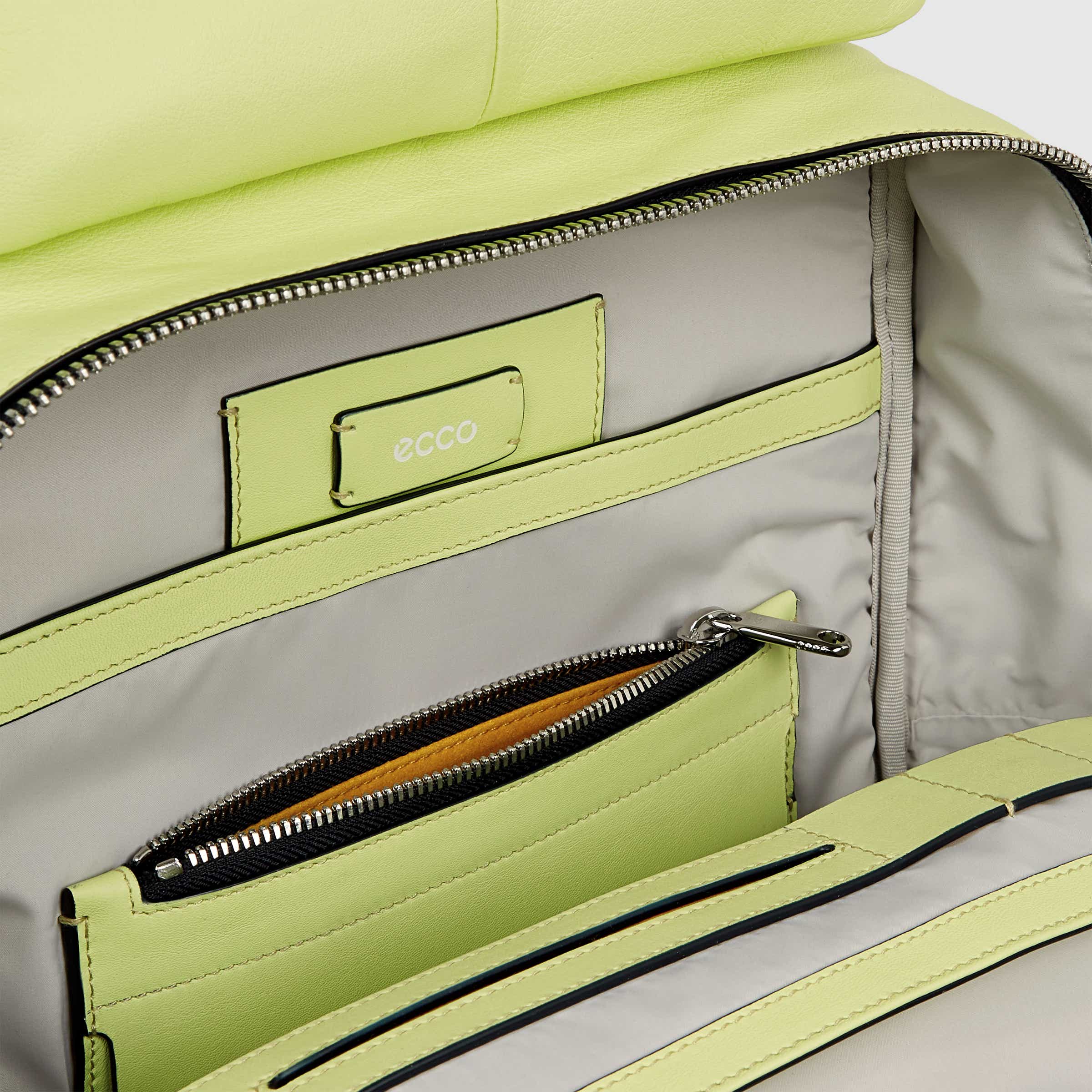 ECCO® Journey Leather Backpack - Green - Inside