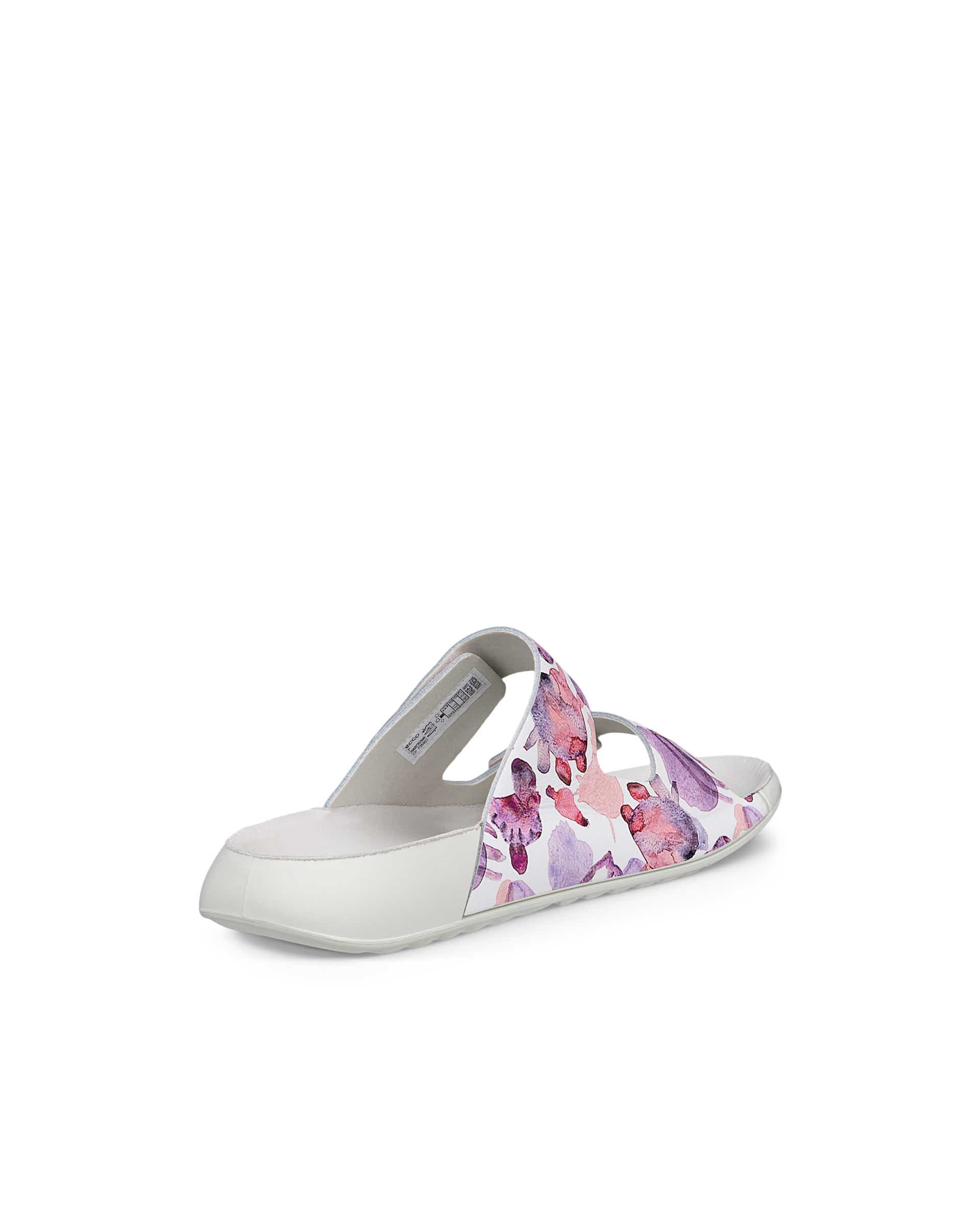 ECCO COZMO 2-STRAP WOMEN'S SLIDE SANDAL - Multicolour - Back