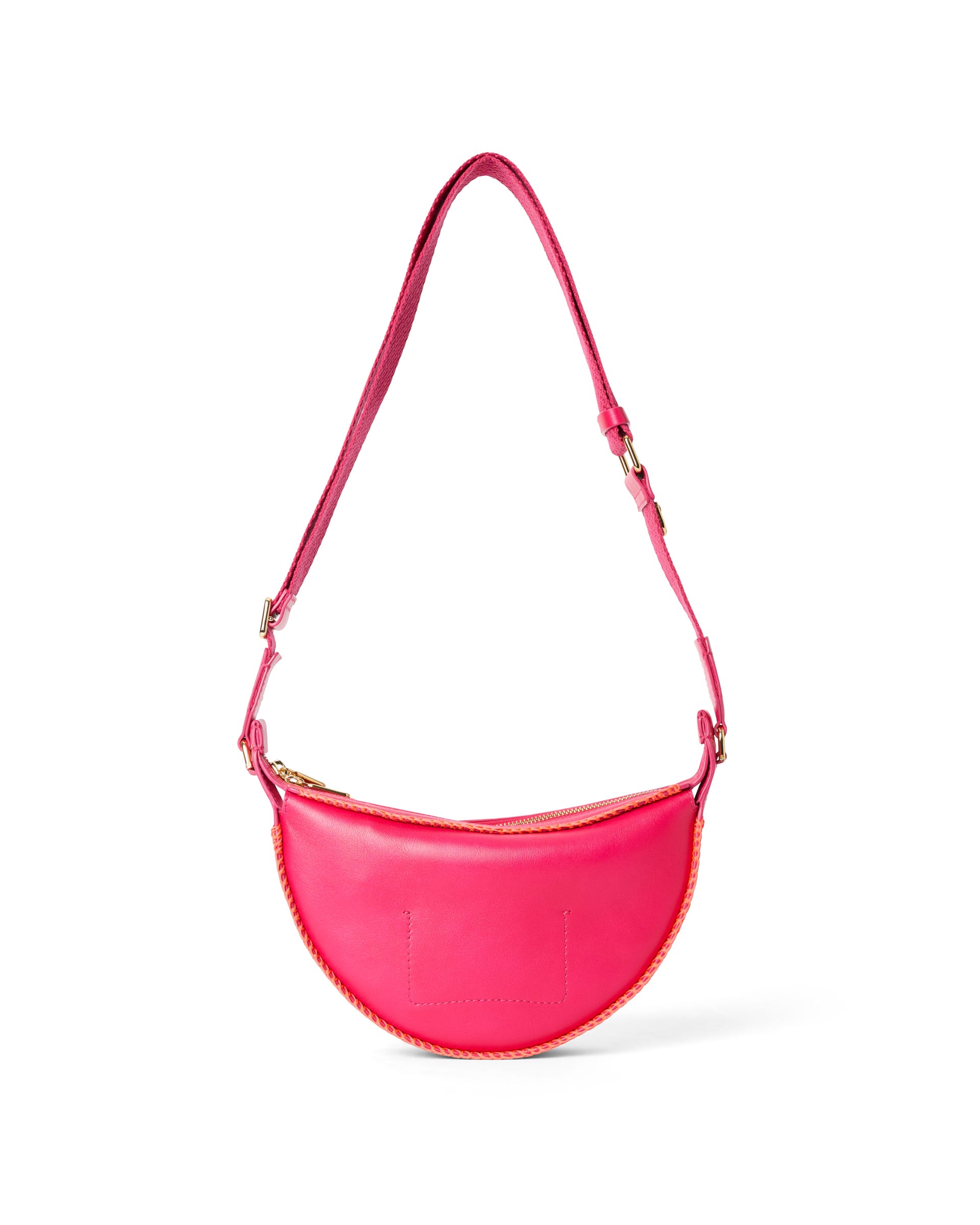 ECCO® Fortune Small Love Potion Leather Crossbody Bag - Pink - Back