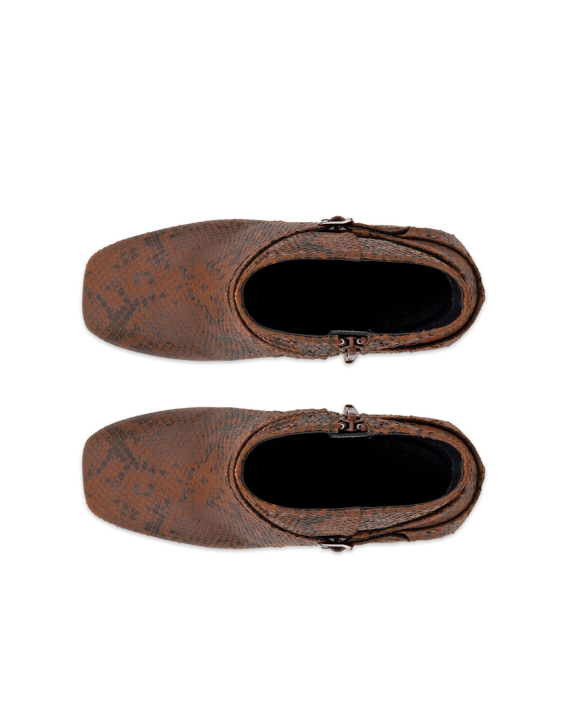 Women's ECCO® SCULPTED ALBA 65 Leather Boot - Brown - Top left pair