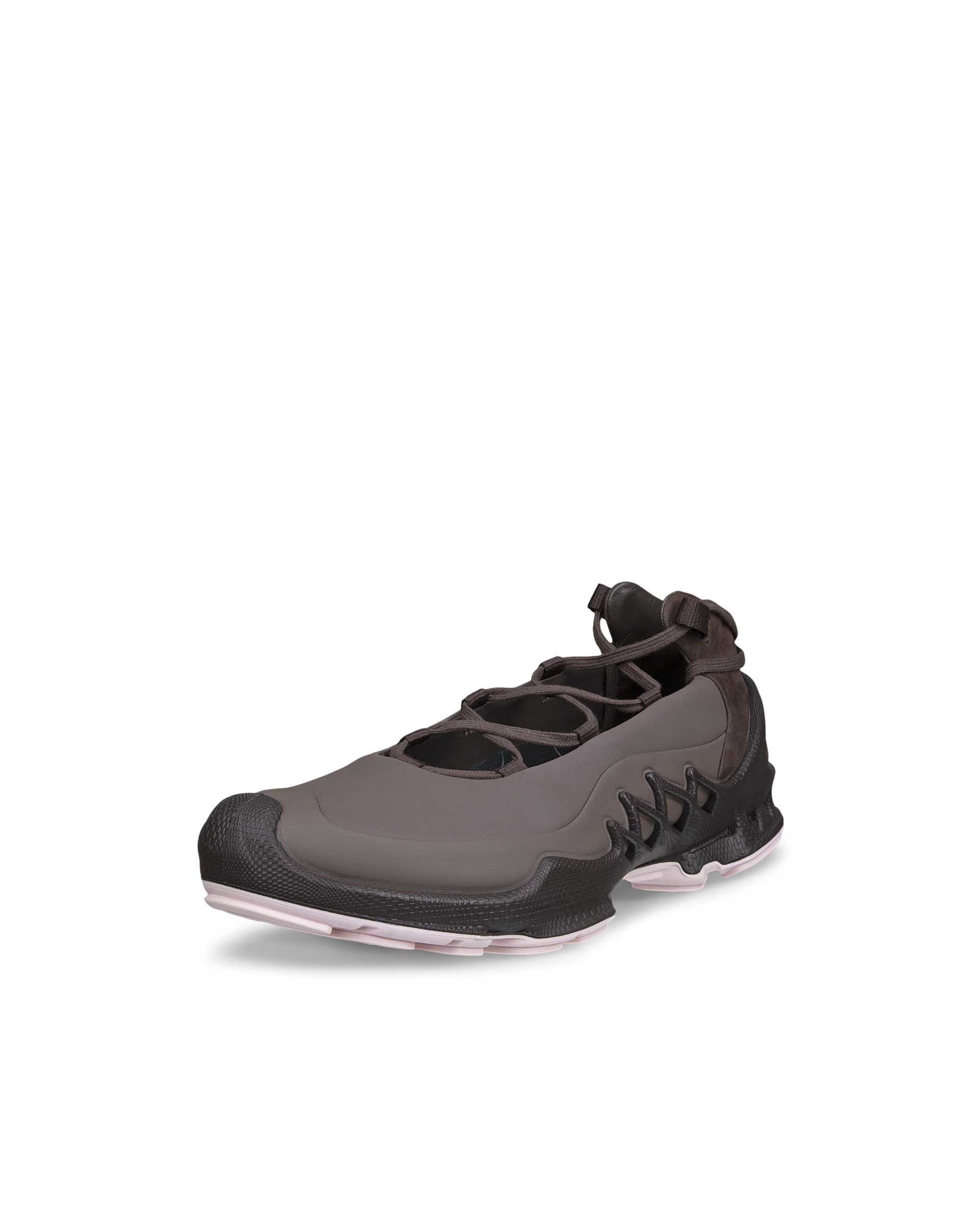 Women's ECCO® BIOM AEX Leather Slip-On Trainer - Brown - Main