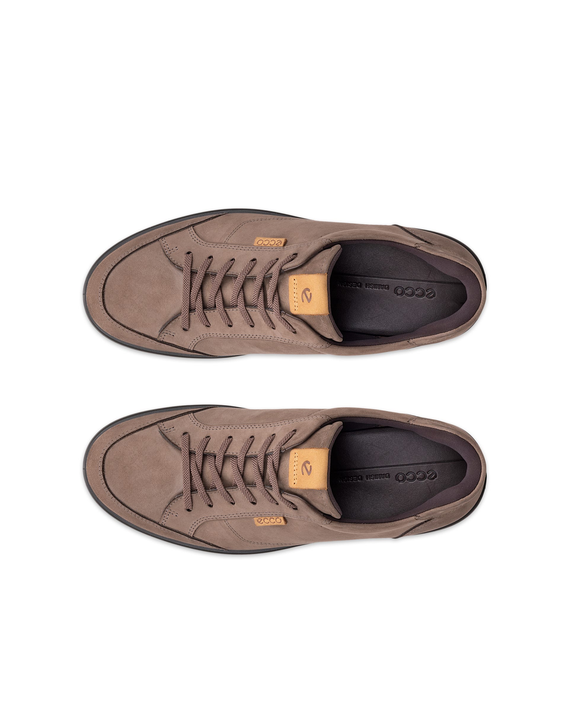 Miesten ECCO® SOFT 7 nupukki tennari - Ruskea - Outside