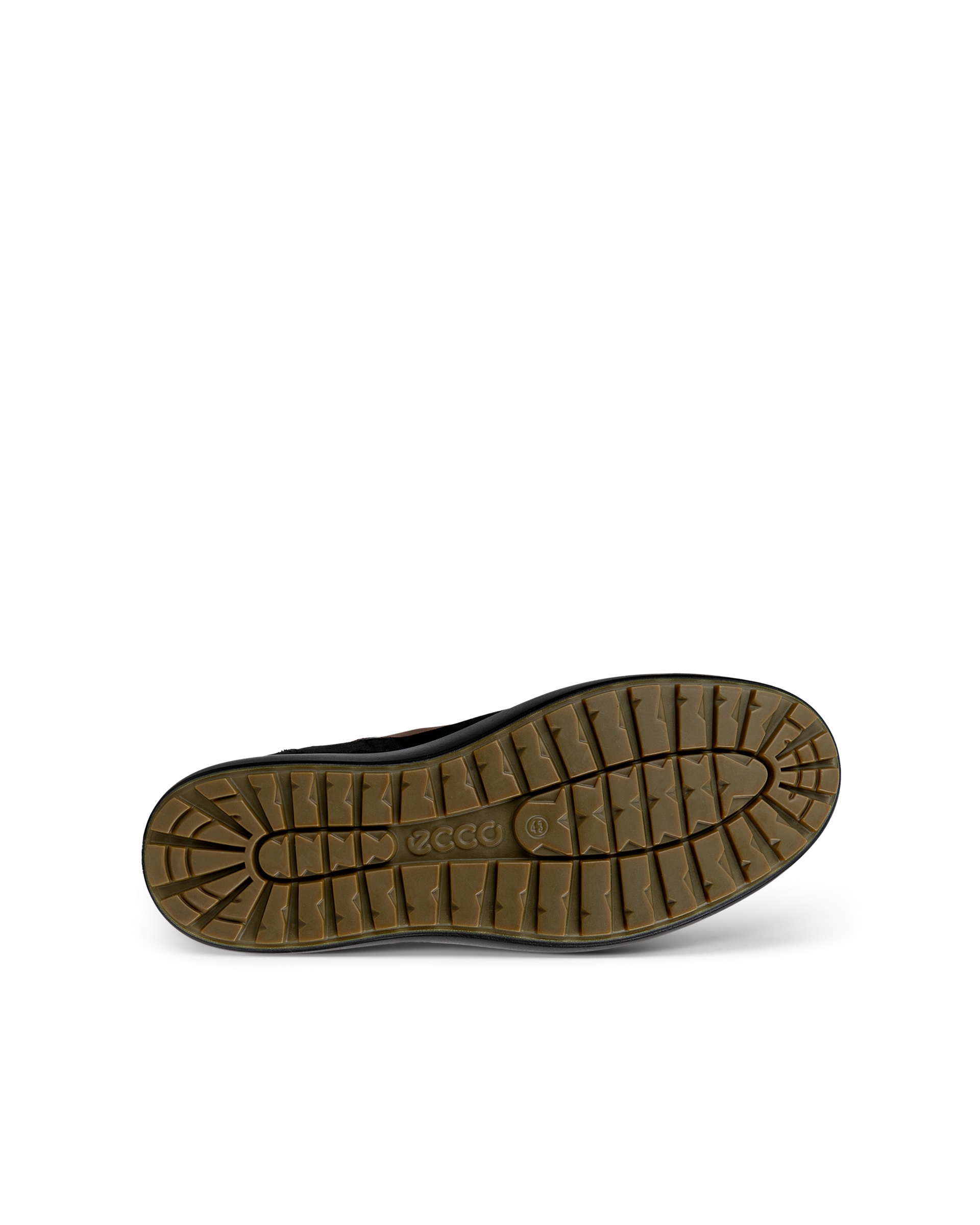 Men's ECCOยฎ Soft 7 Tred Nubuck Gore-Tex High-Top Boot - Brown - Sole