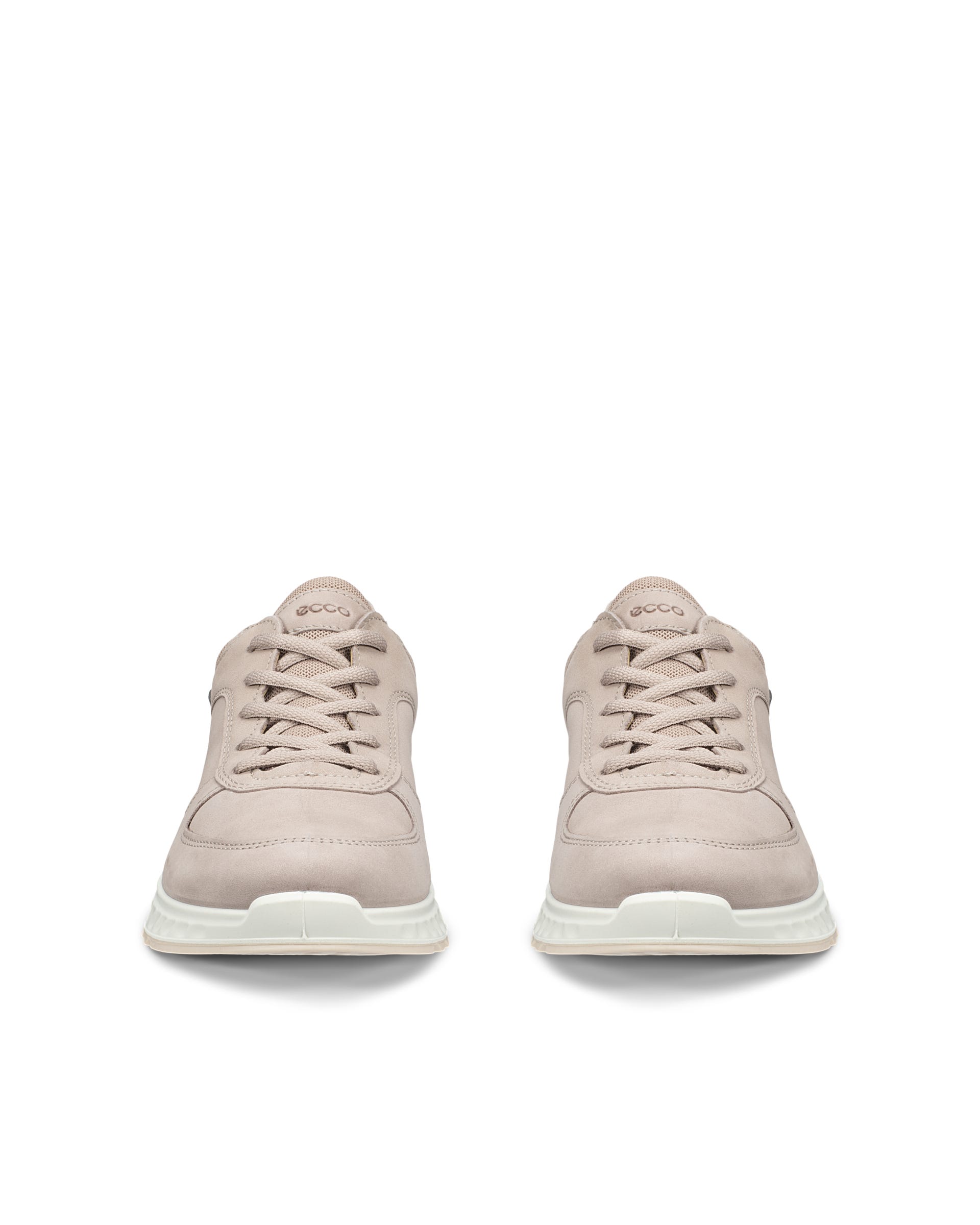 ECCO® Exostride Dames nubuck sneaker met Gore-Tex - Grijs - Outside