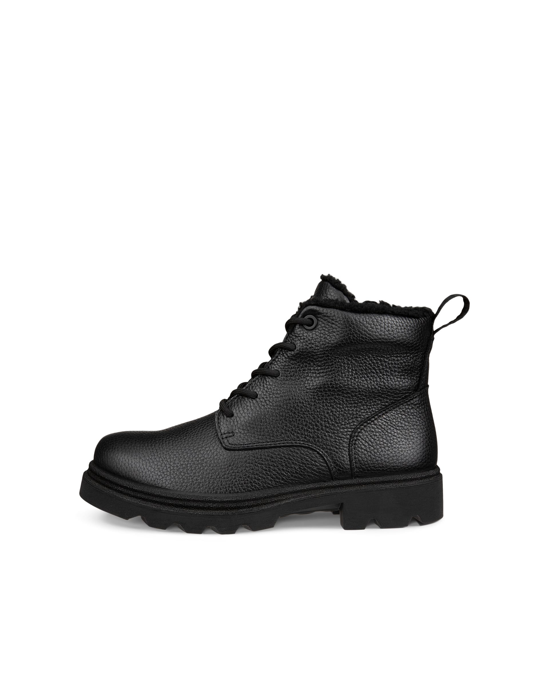 Botas impermeáveis nobuck mulher ECCO® GRAINER - Preto - Outside