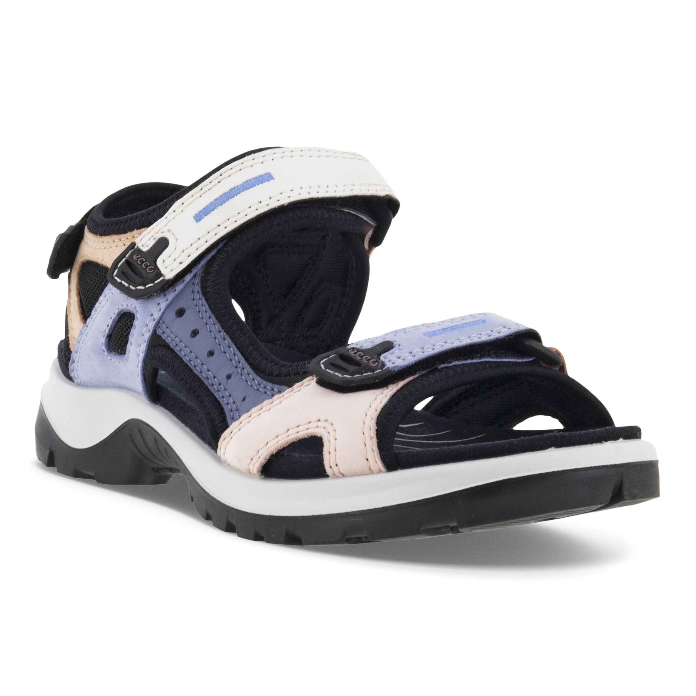 ECCO Offroad ウィメンズ ヌバックハイキングサンダル - マルチカラー - Main