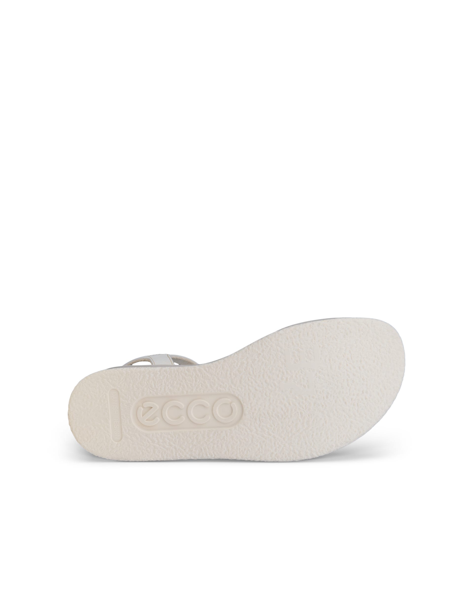 Sandale en cuir Flowt ECCO® pour femmes - Beige - Outside