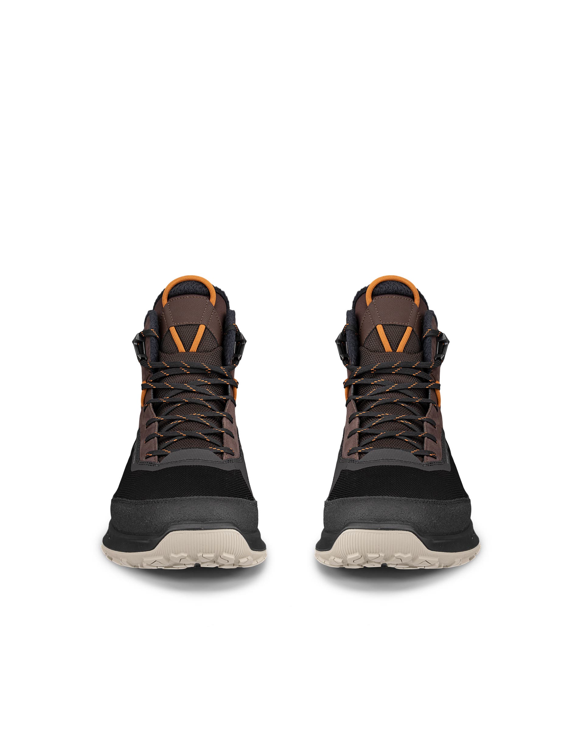 ECCO® ULT-TRN muške vodootporne cipele za planinarenje od nubuka - Smeđa - Front pair