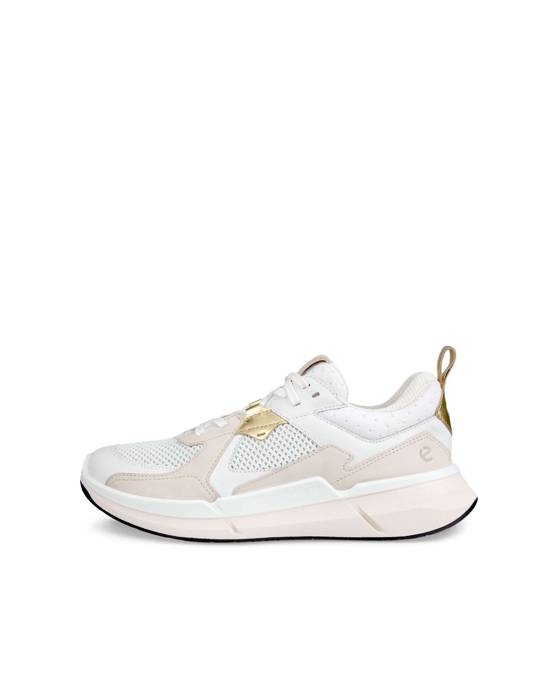 Women's ECCOยฎ Biom 2.2 Leather Sneaker - White - Outside