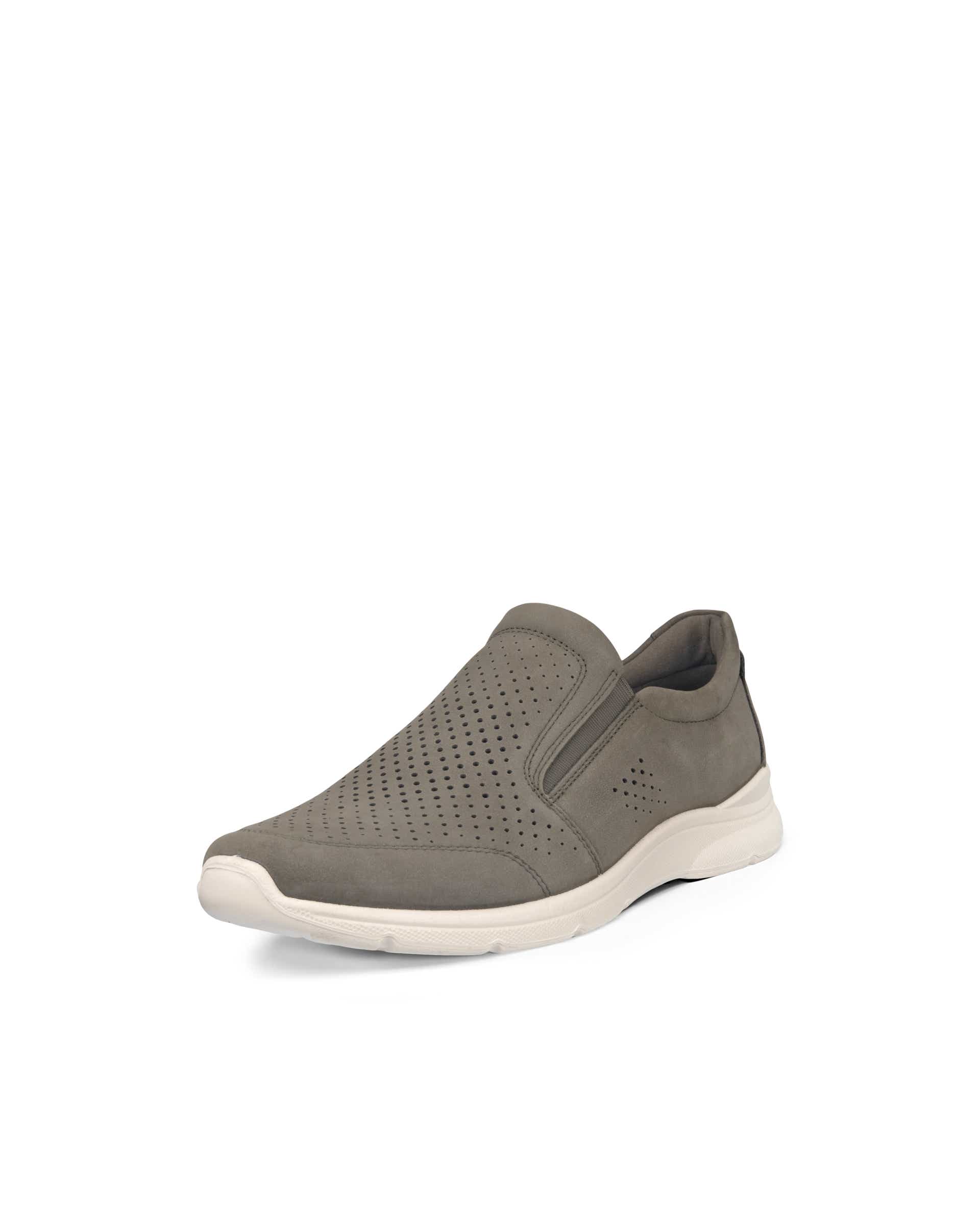 ECCO® Irving Heren nubuck instapper - Groen - Main