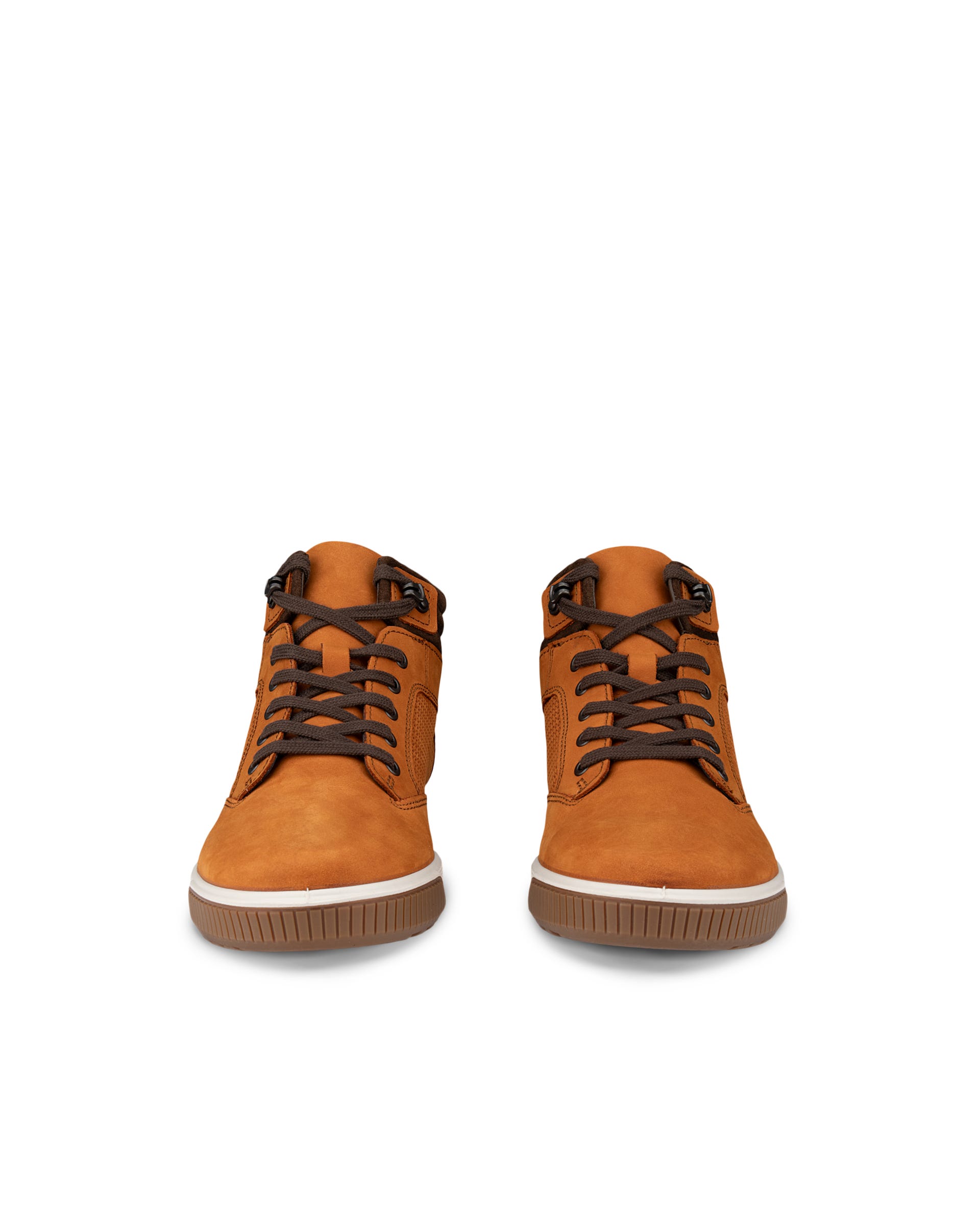 Men's ECCO® Bypath Tred Nubuck Boot - Brown - Outside