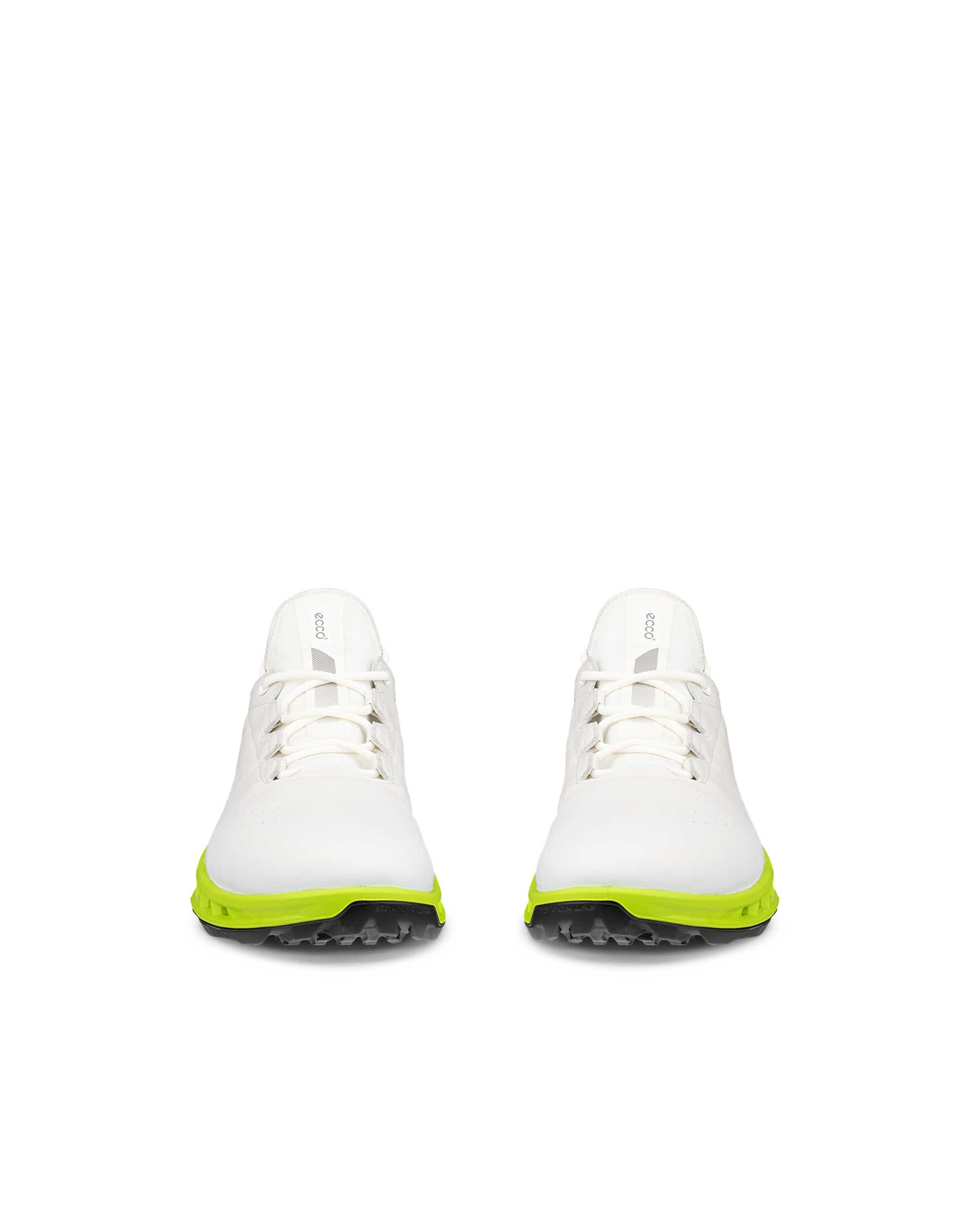 ECCO Golf BIOM C4 メンズ レザーGore-Texゴルフシューズ - ホワイト - Front pair