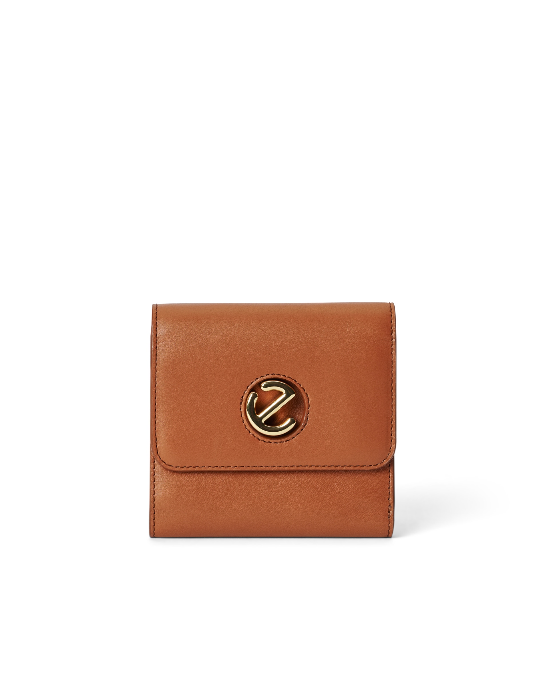 Carteira pequena couro ECCO® Wallet - Castanho - Main