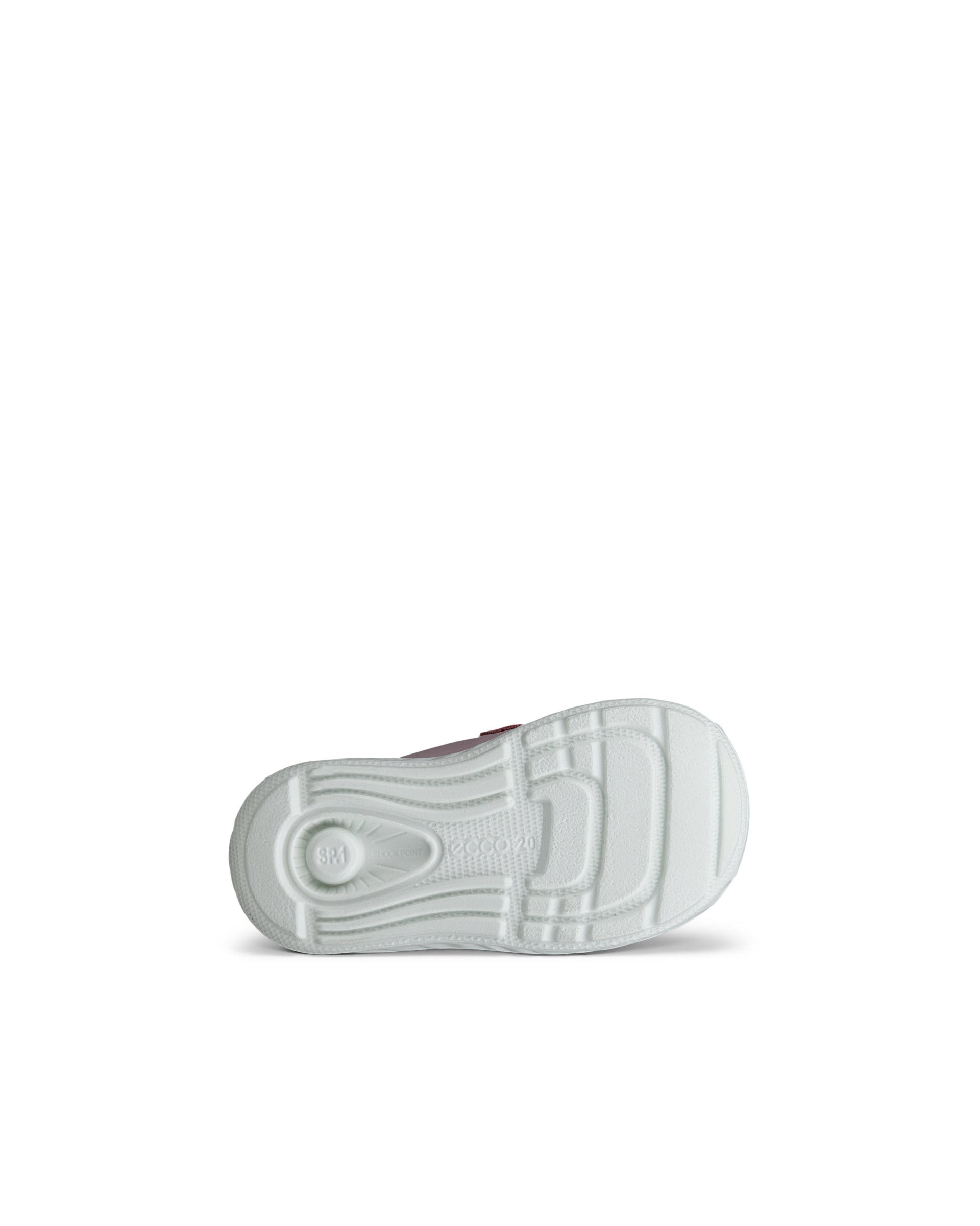 Detské kožené tenisky suchý zips ECCO® SP.1 LITE INFANT - Ružová - Sole