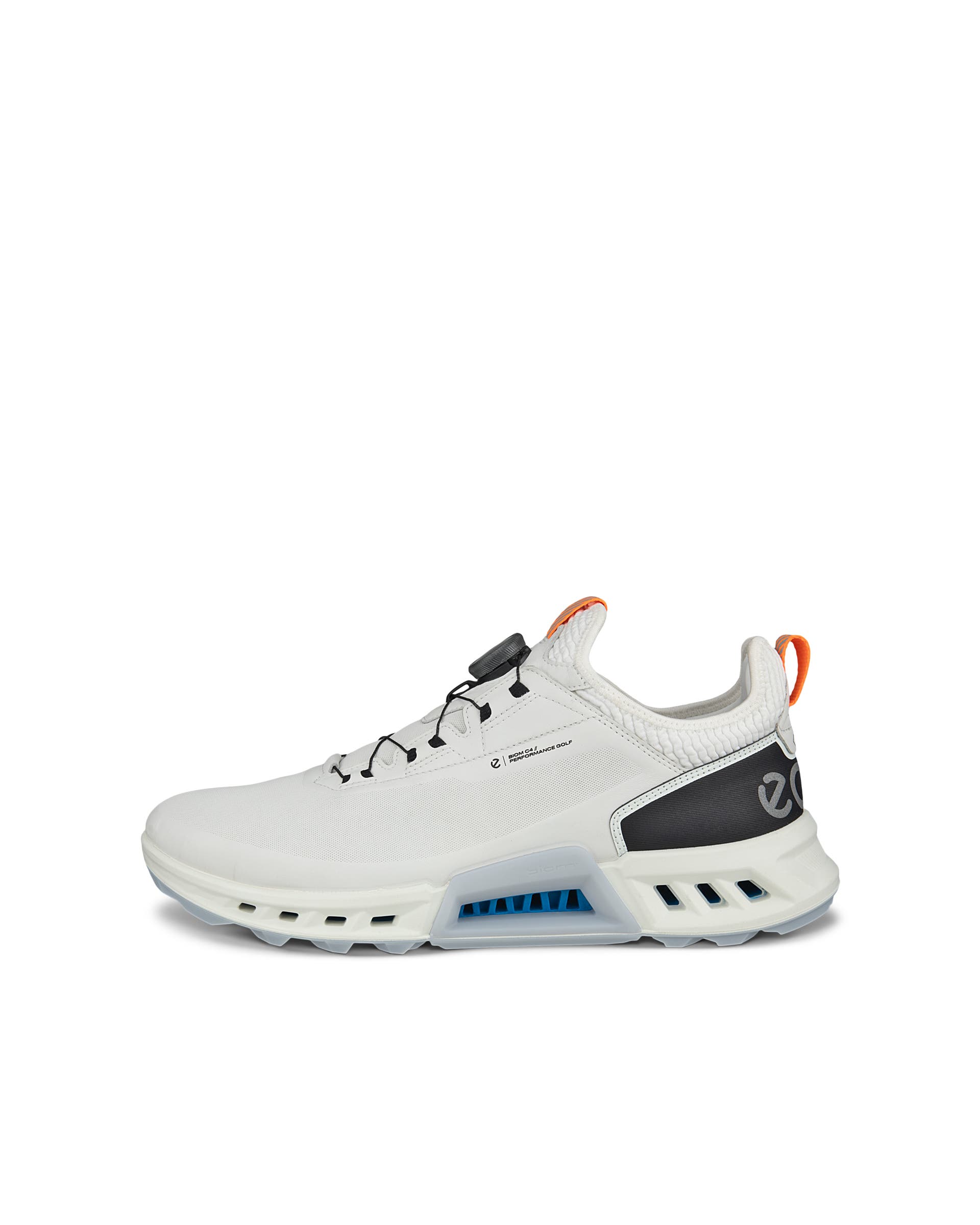 ECCO Golf BIOM C4 BOA Men メンズ レザーGore-Texゴルフシューズ - ホワイト - Outside