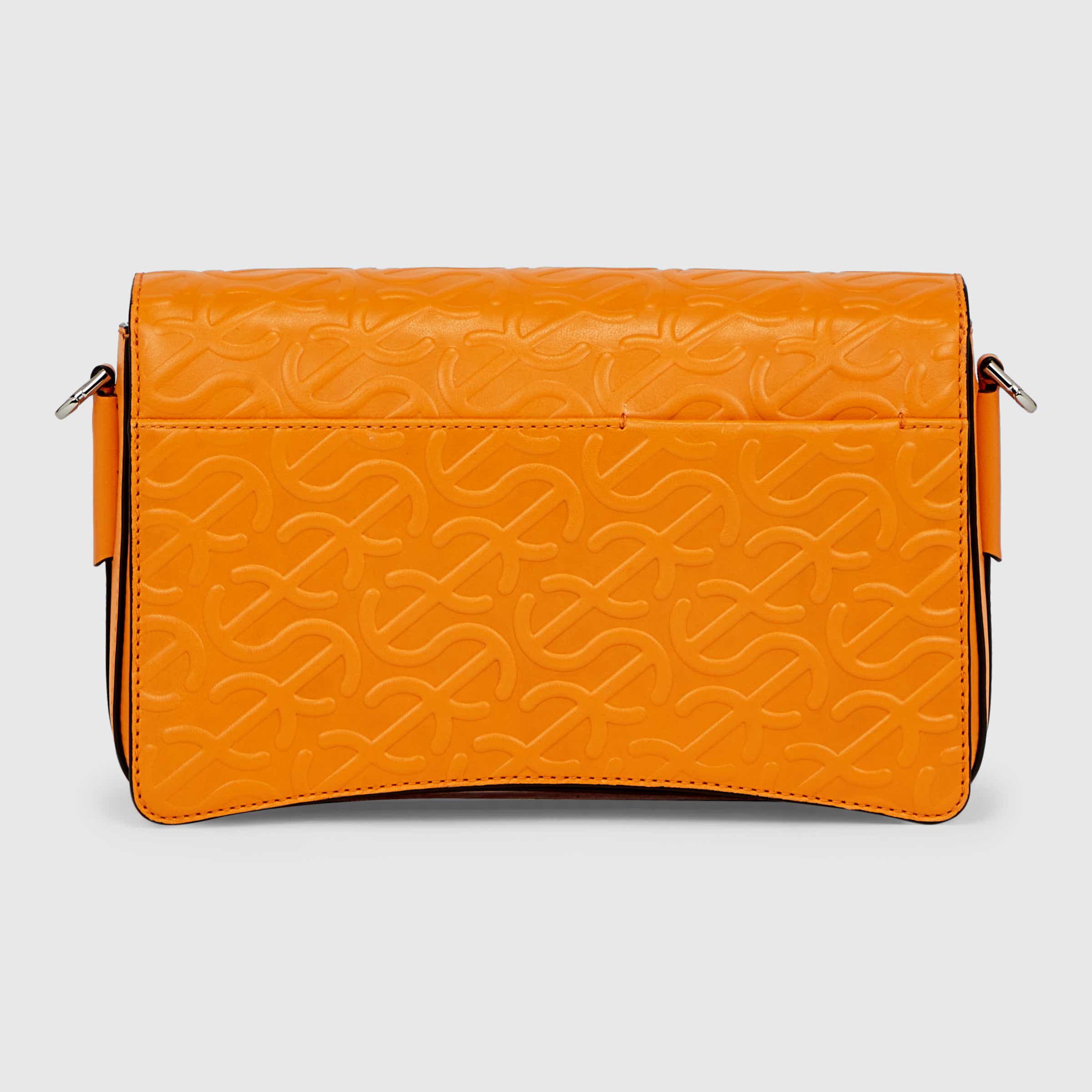 ECCO Wave Pinch Full Size レザーピンチクロスボディバッグ | オレンジ
