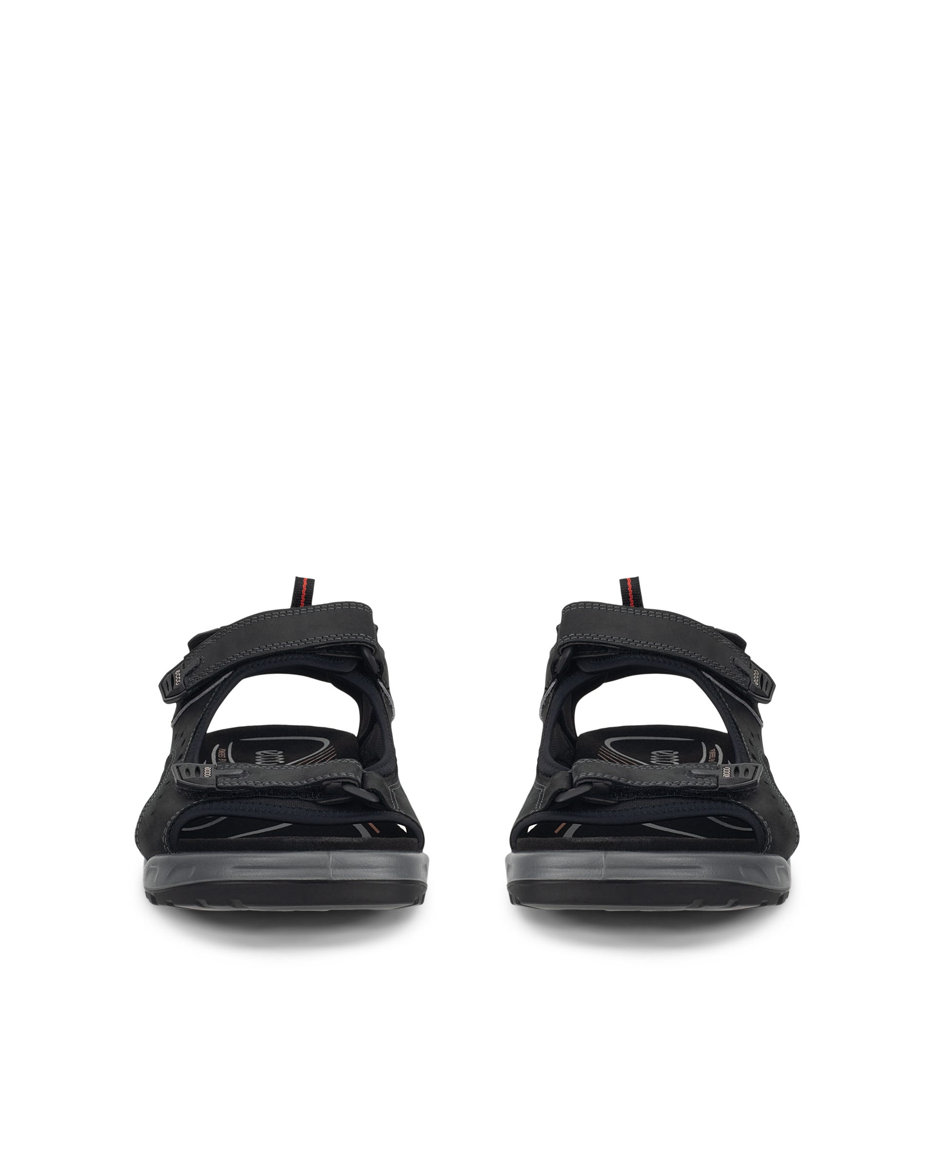 Moški pohodniški sandal iz nubuka ECCO® Offroad - Črna - Outside