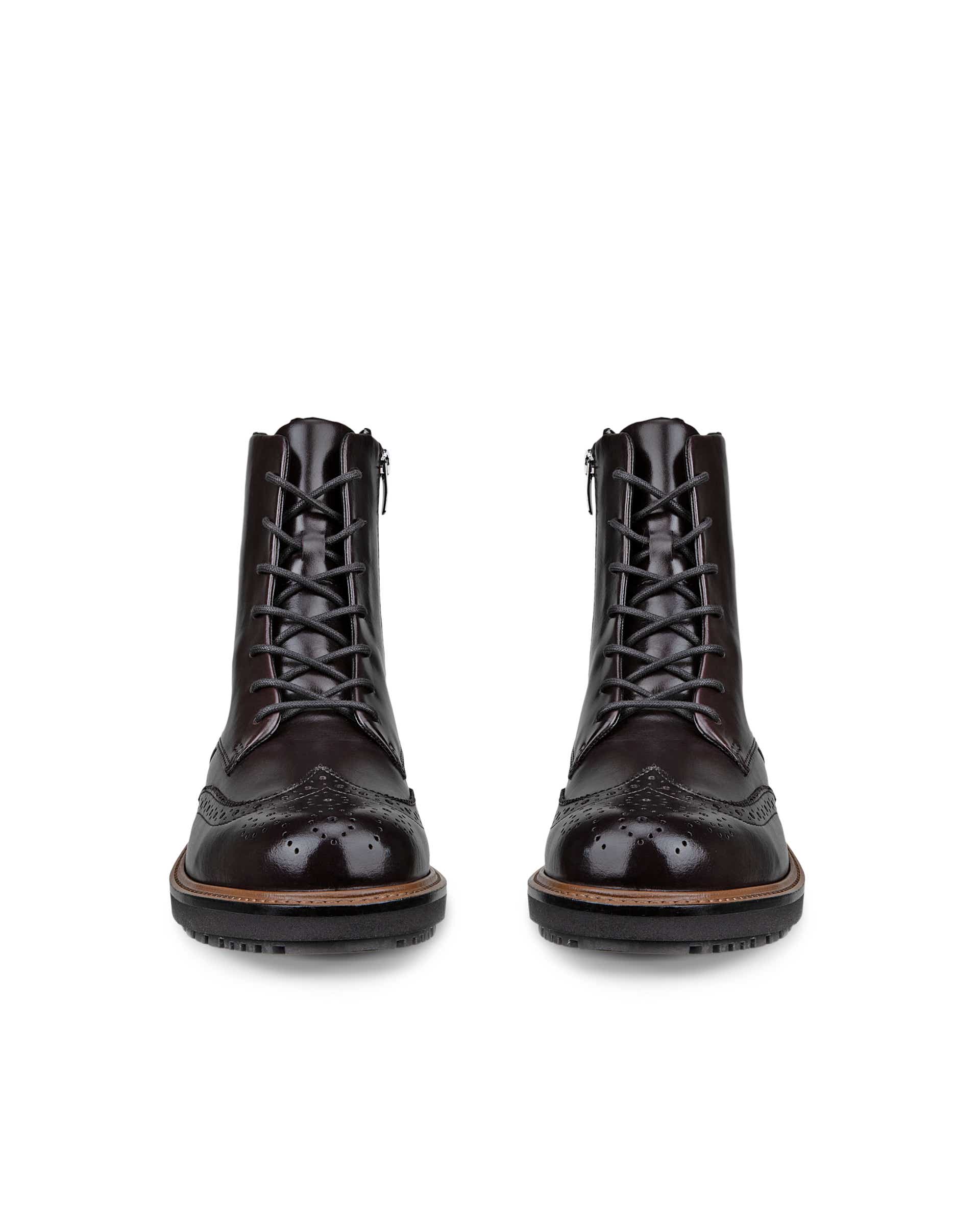 ECCO METROPOLE OSLO Women ウィメンズ レースアップブーツ - ブラウン - Front pair