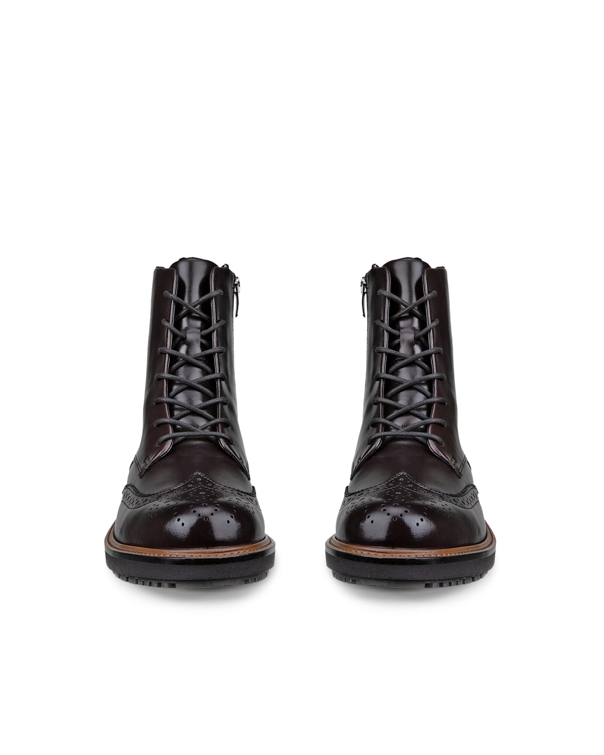 ECCO METROPOLE OSLO Women ウィメンズ レースアップブーツ - ブラウン - Front pair