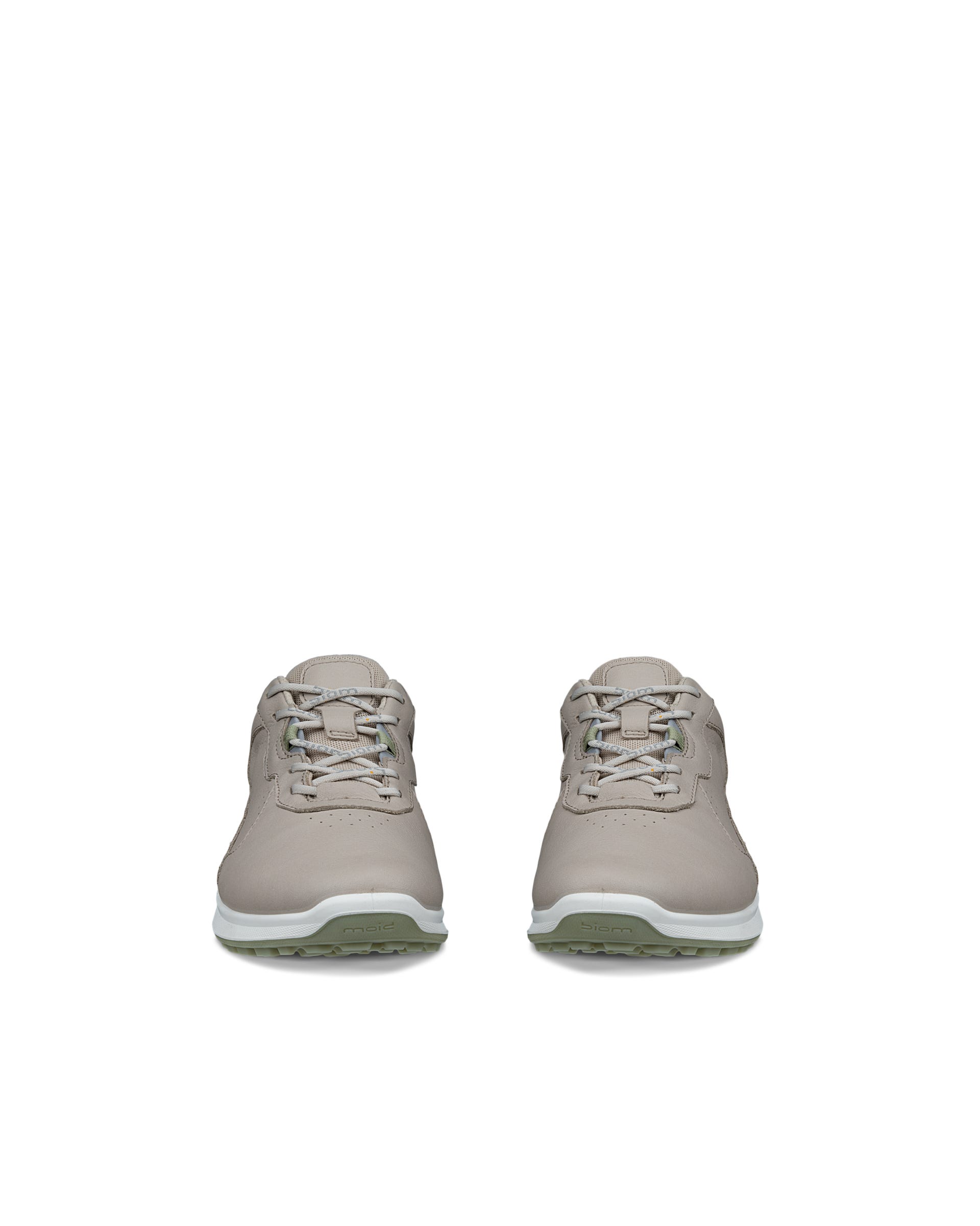 ECCO® BIOM ENERGI sneakers i læder til damer - Beige - Front pair