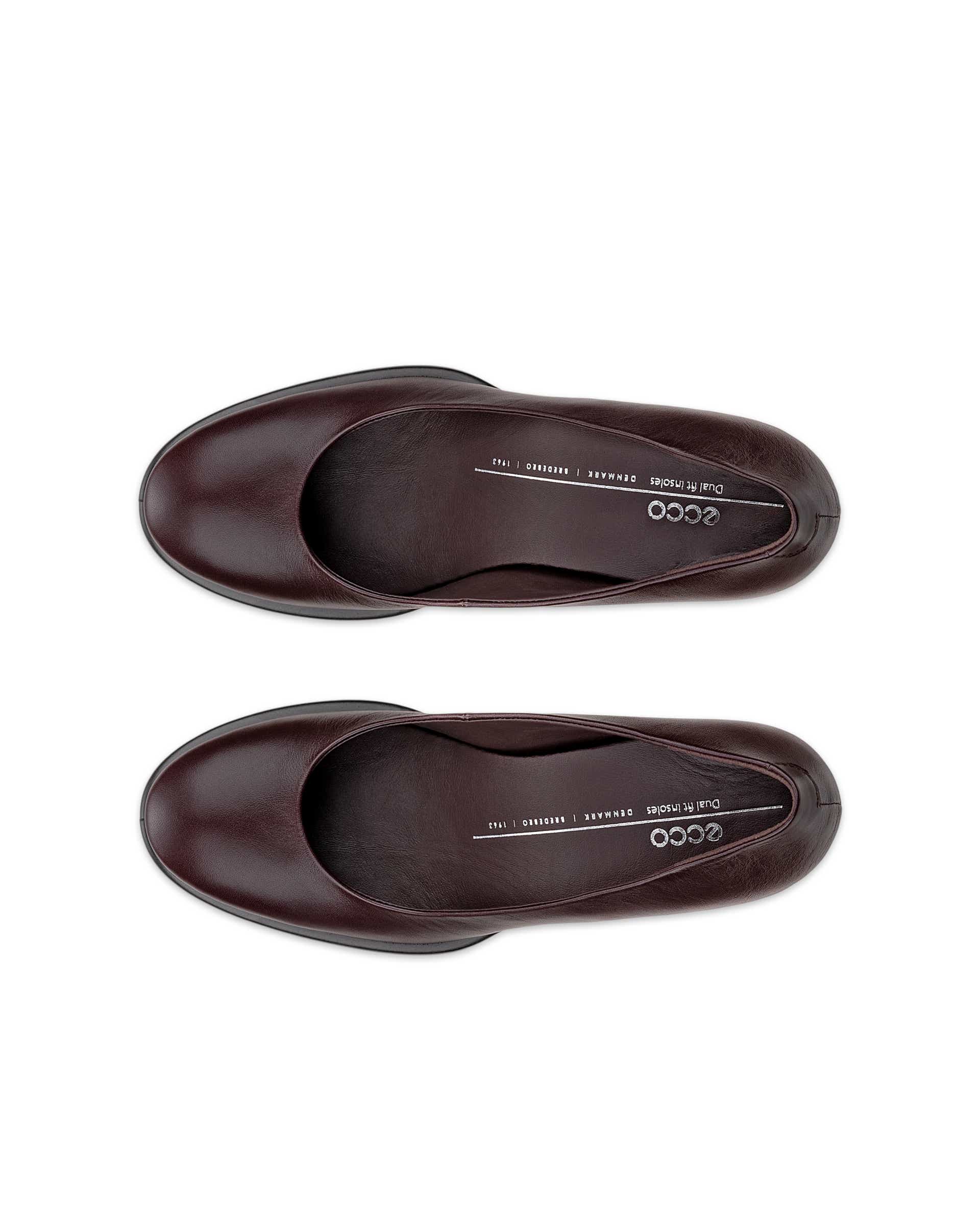 ECCO SCULPTED LX 55 WOMEN'S PUMP - Brown - Top left pair