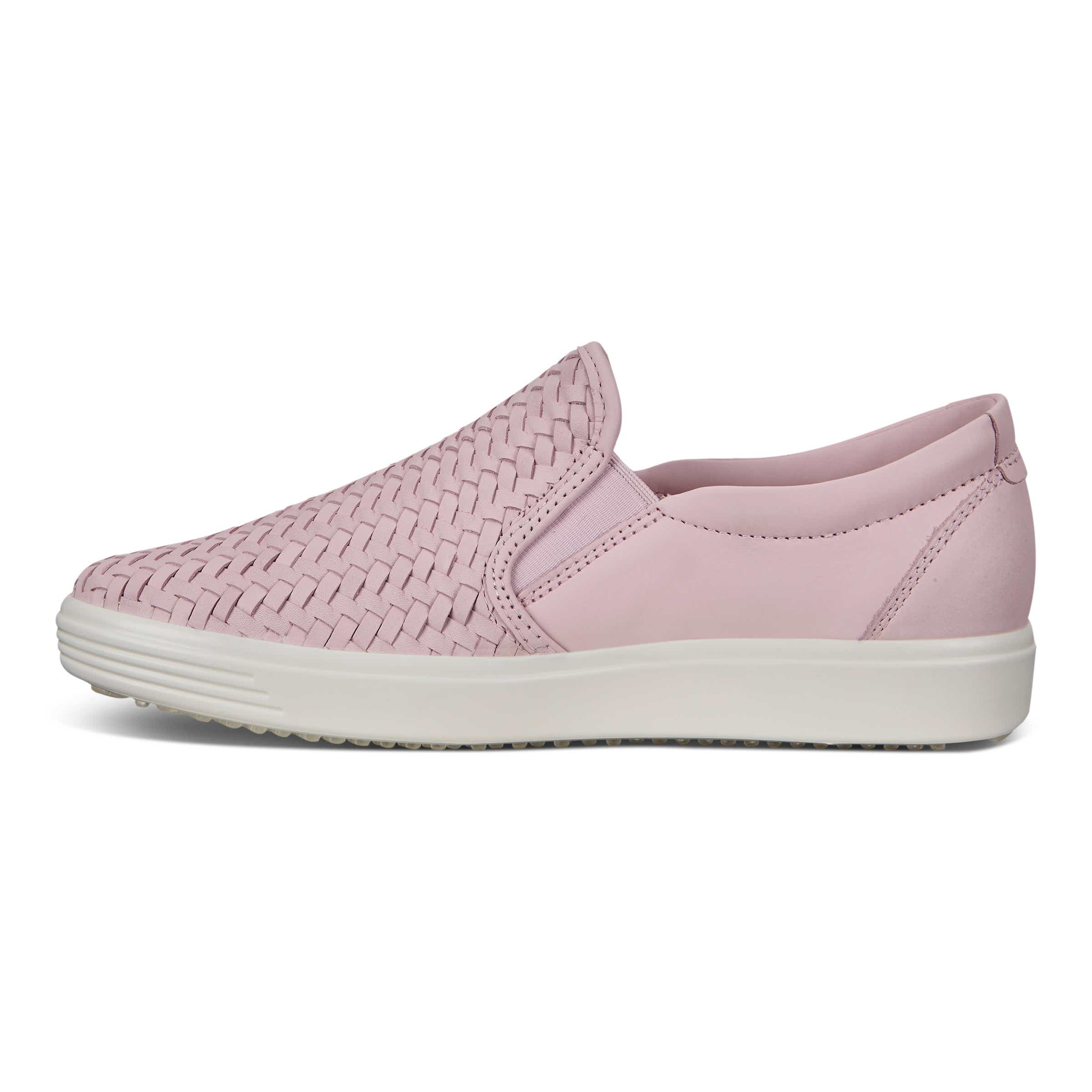 ECCO Women's Soft 7 Slip-On Sneakers - Pink - Inside