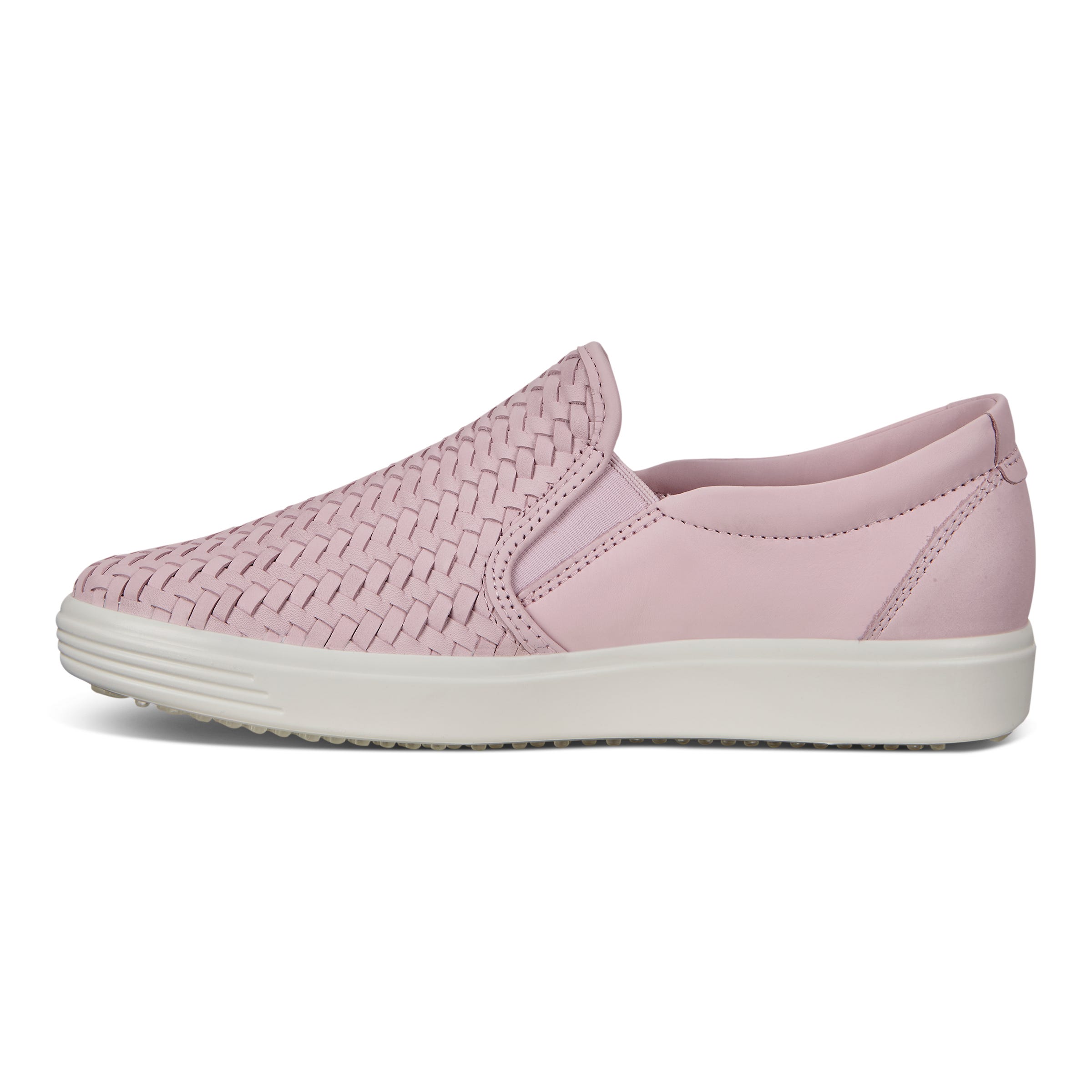 ECCO Women's Soft 7 Slip-On Sneakers - Pink - Inside