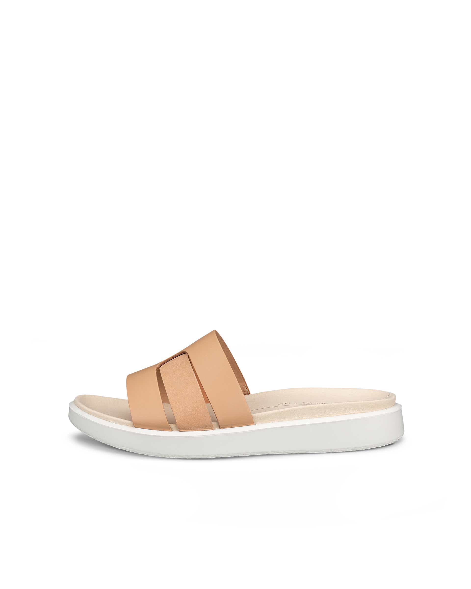 ECCO FLOWT WOMEN'S SLIDE - Brown - Outside