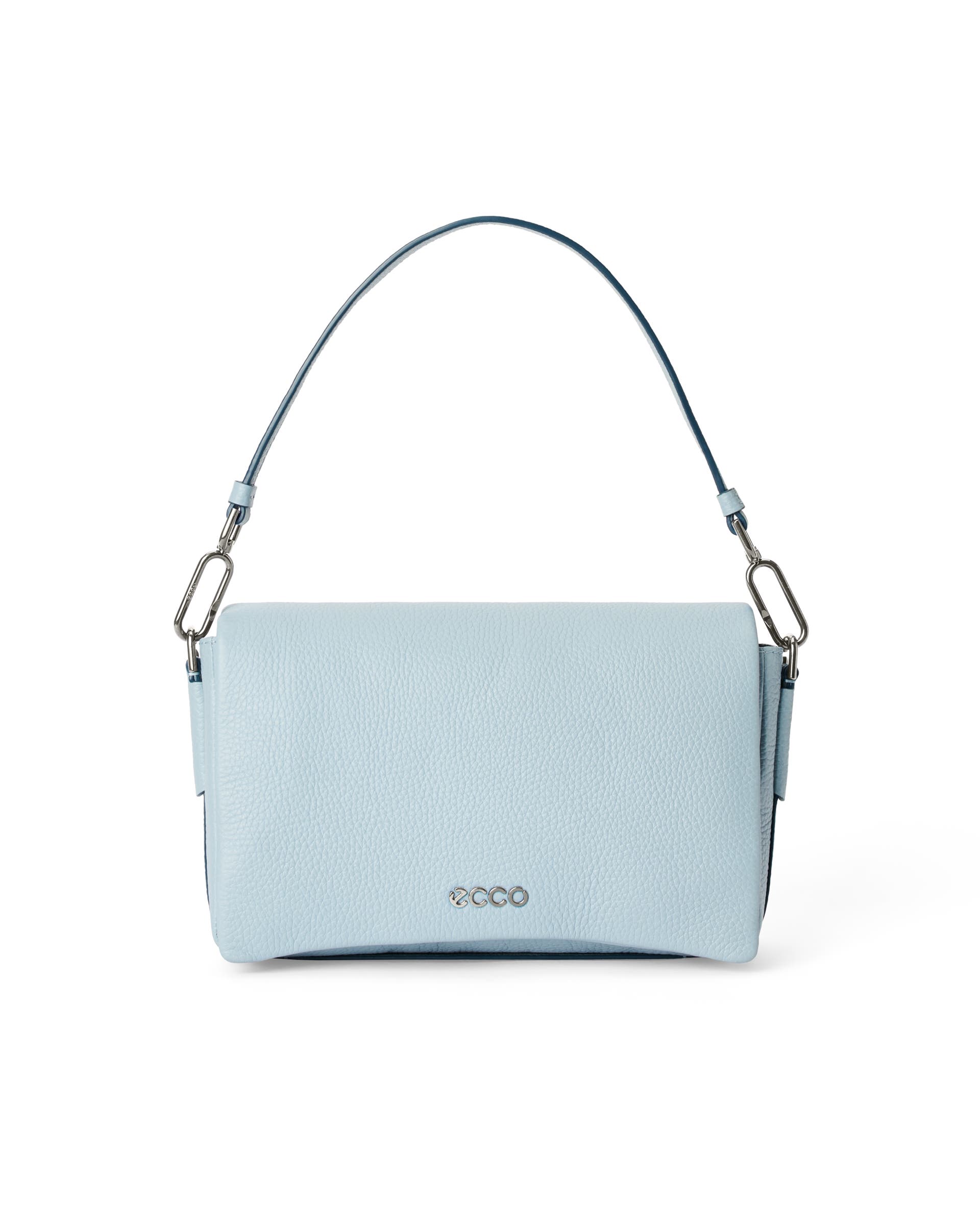 Bolso bandolera de piel ECCO® Pinch - Azul - Main