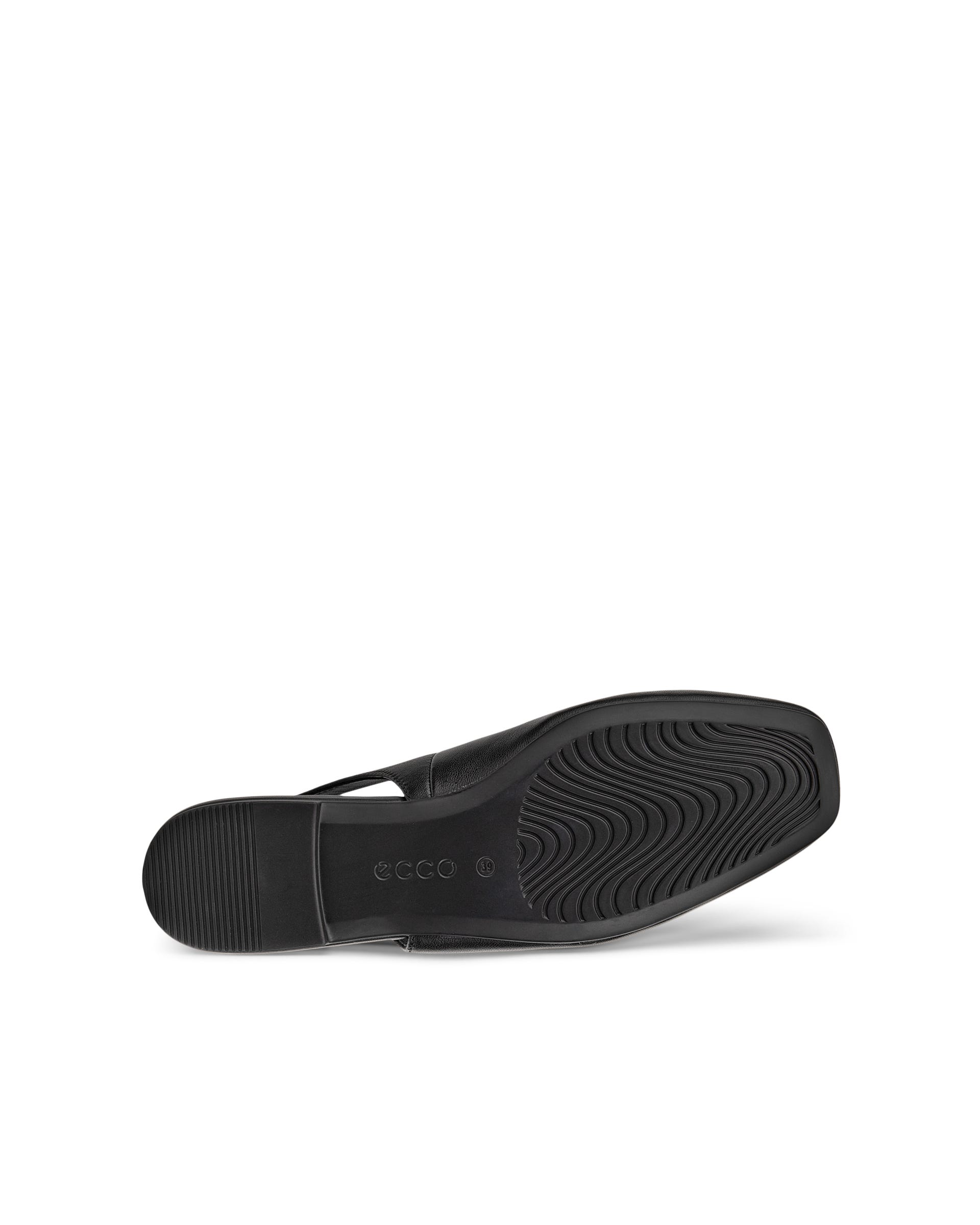 ECCO MARGOT SLING BACK FLAT - Black - Outside