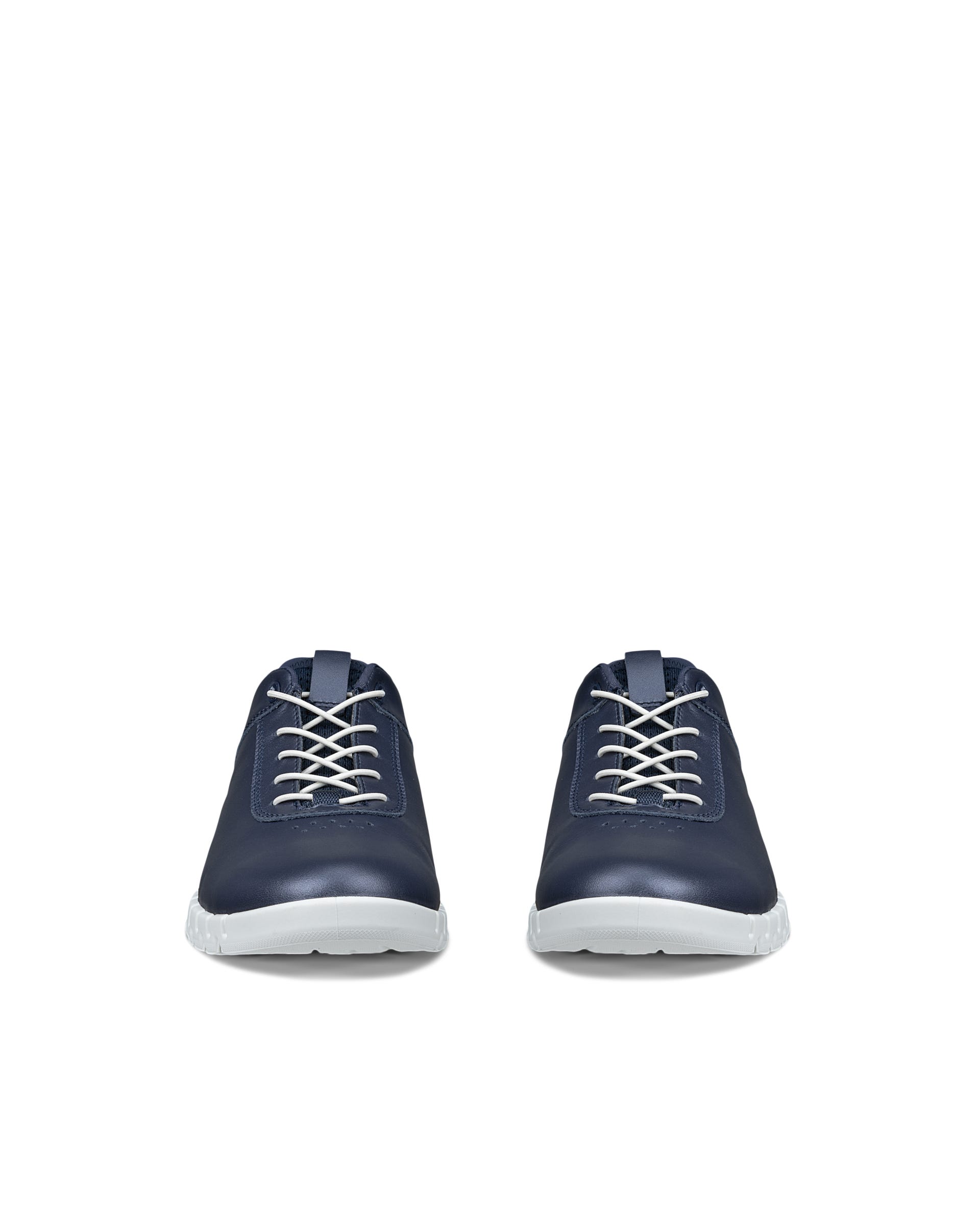 ECCO® GRUUV LITE slip-on sneakers i læder til damer - Blå - Front pair