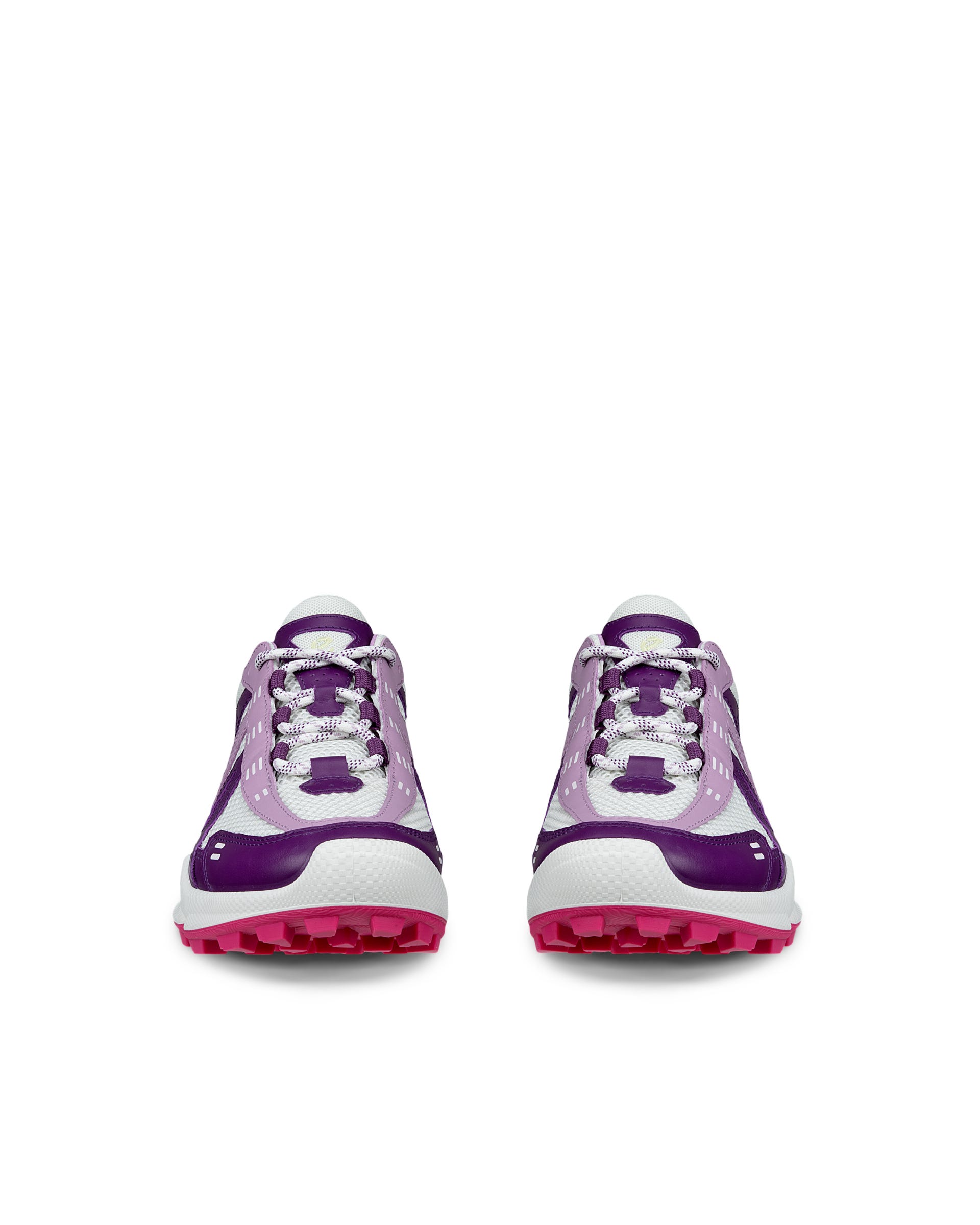 ECCO® BIOM C-Trail Damen Outdoor-Schuhe aus Leder - Lila - Front pair