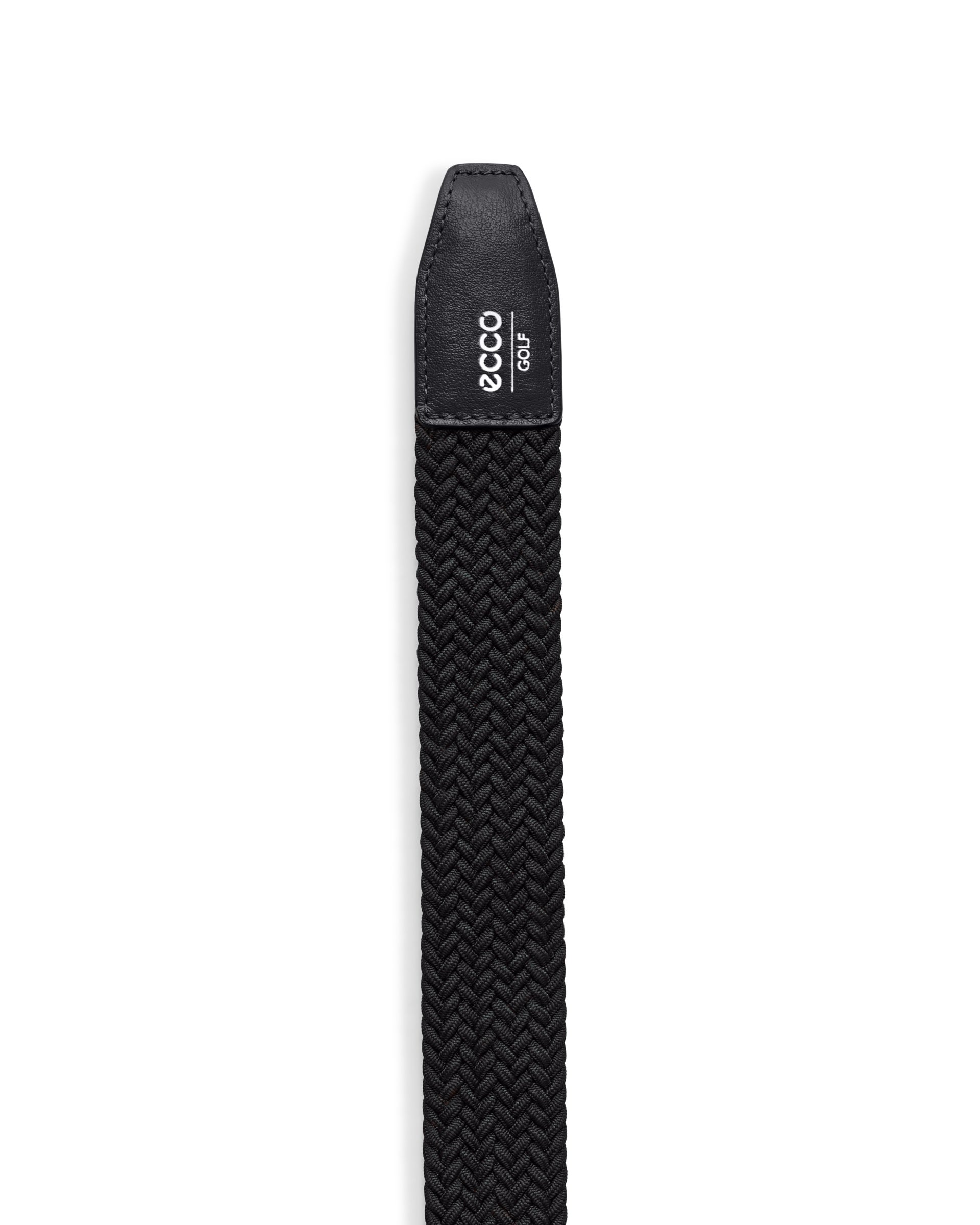 ECCO Belts Golf Braided メンズ テキスタイルベルト - ブラック - Detail-2