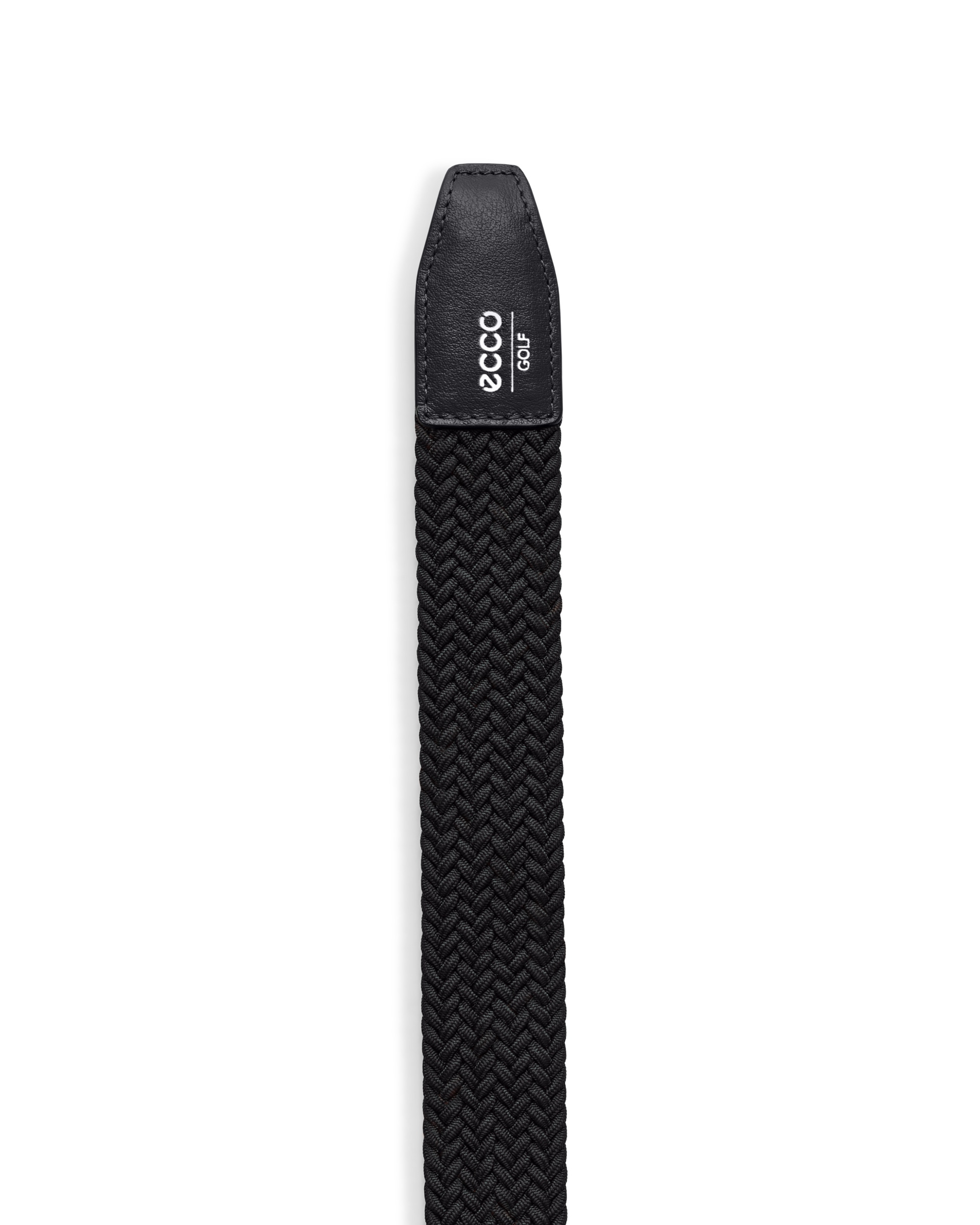 ECCO Belts Golf Braided メンズ テキスタイルベルト - ブラック - Detail-2