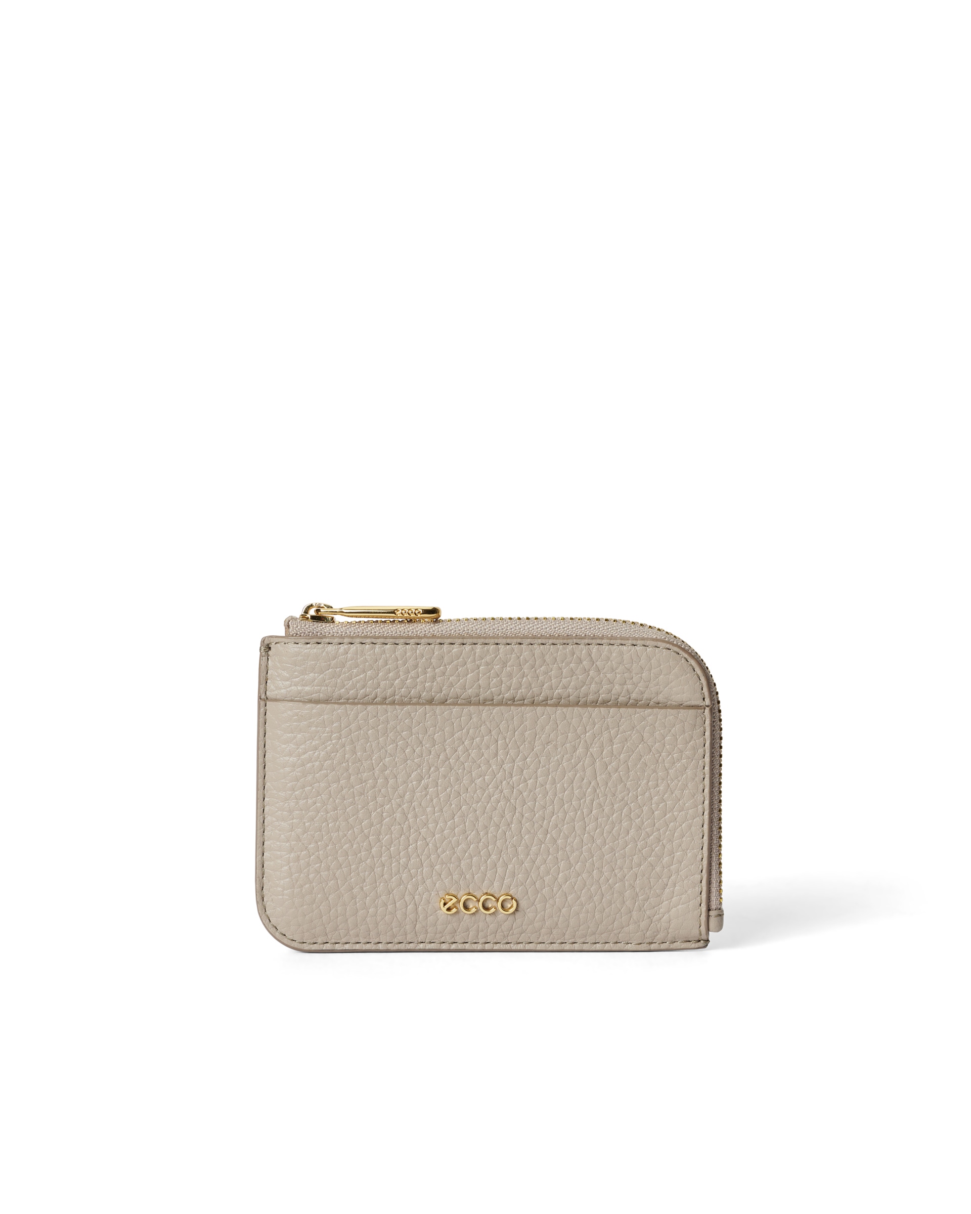 カスケード ECCO Card Case Zipped Pebbled レザーカードケース | ブラック