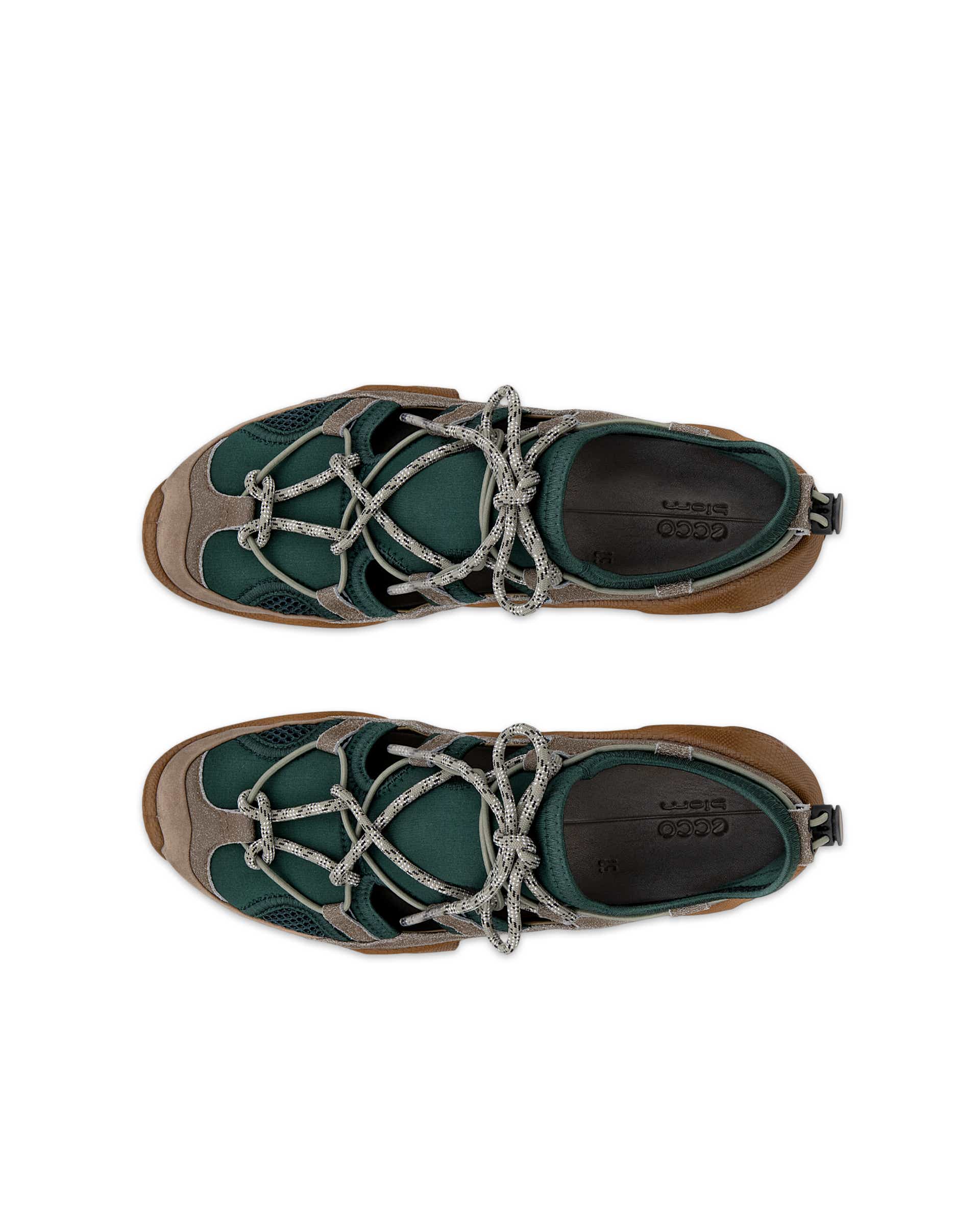 ECCO® BIOM C-Trail baskets de plein air en daim pour femme - Brun - Top left pair