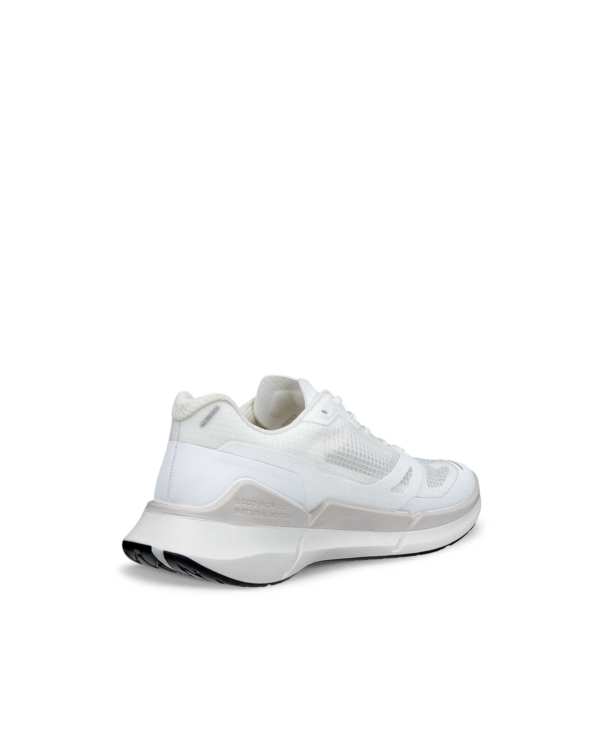 ECCO® BIOM 2.2 baskets en toile pour homme - Blanc - Back