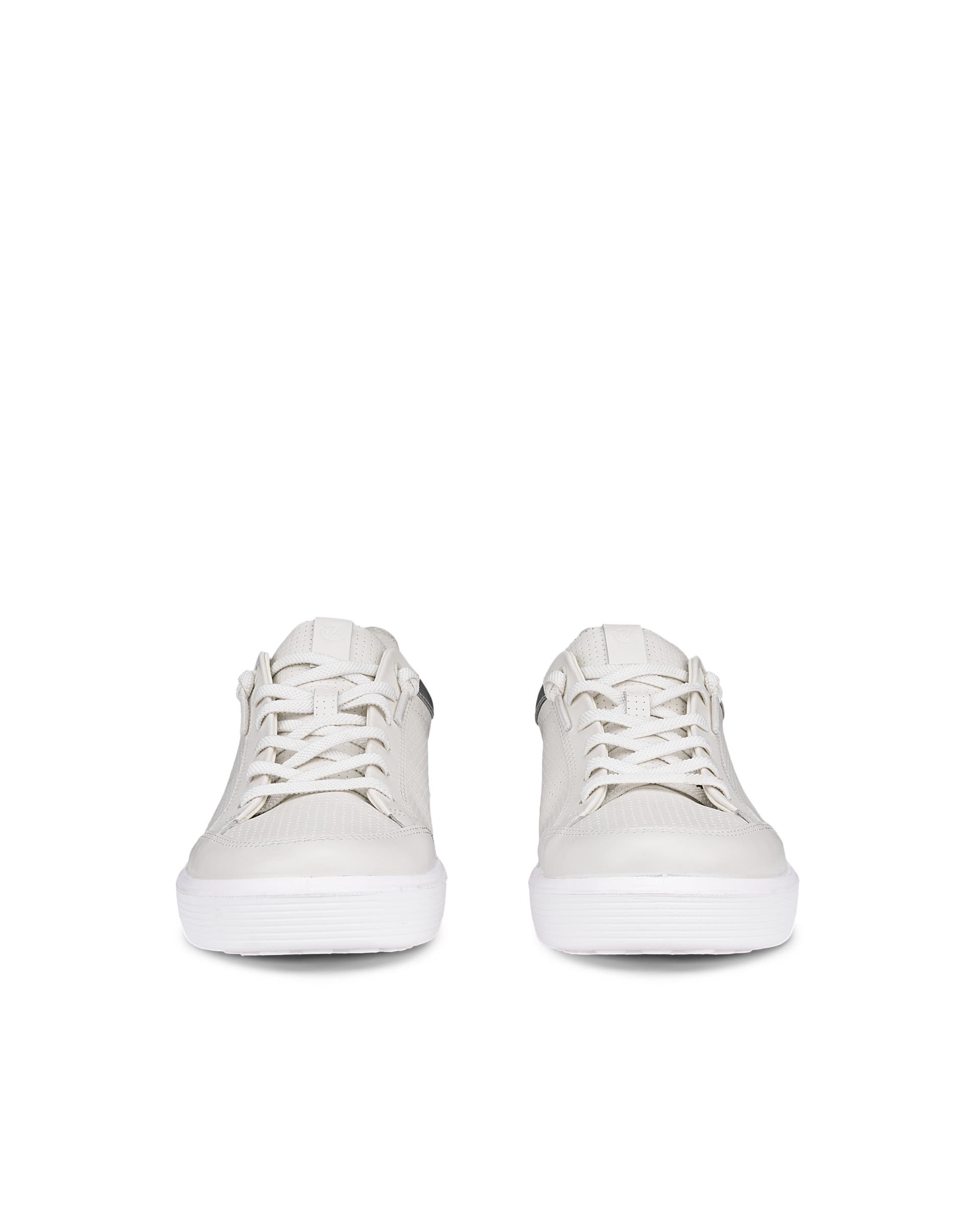 Women's ECCO® Soft 60 Leather Sneaker - White - Front pair