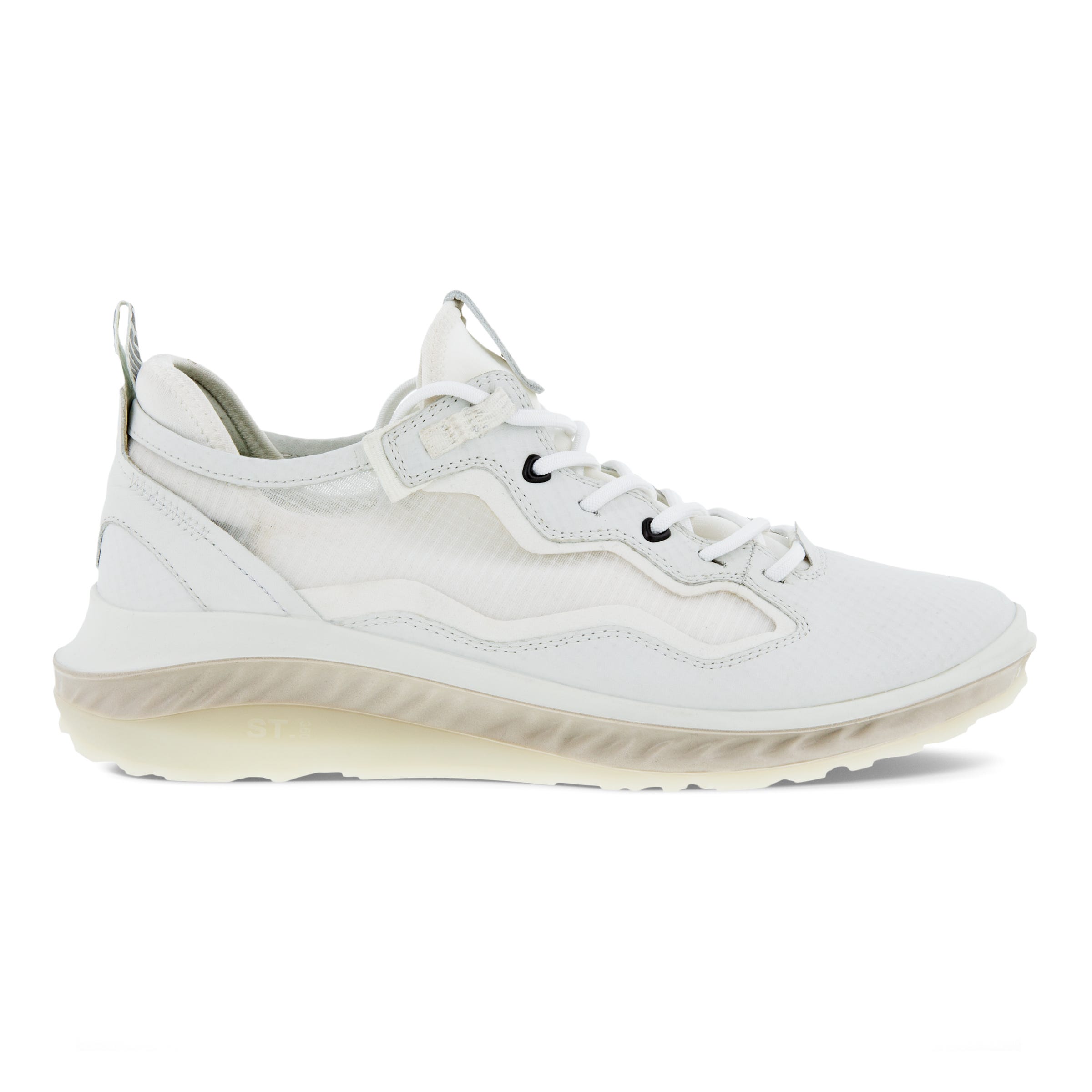 ECCO ST.360 メンズ レザースニーカー - ホワイト - Outside