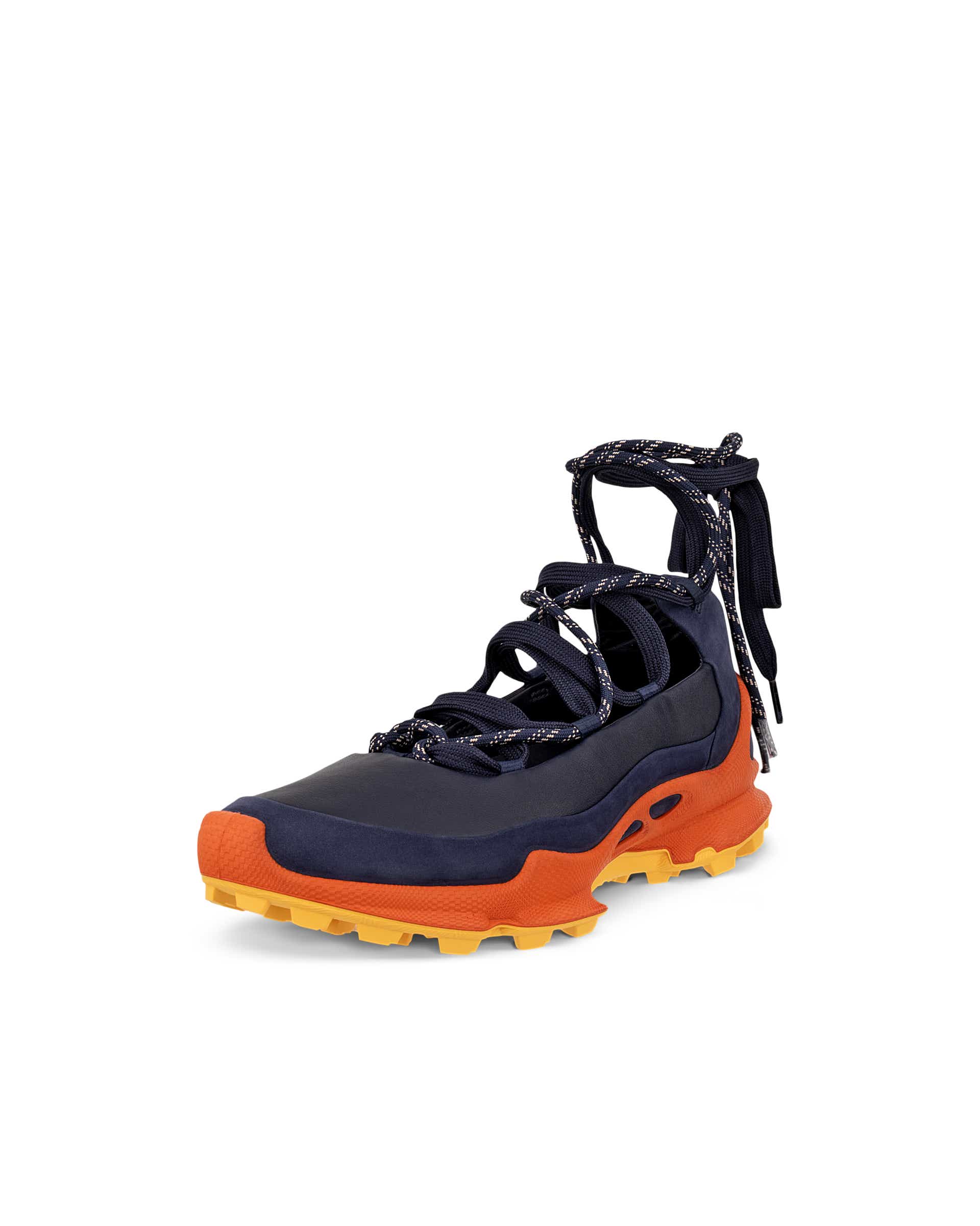 ECCO® BIOM C-Trail Dames leren sneaker - Blauw - Main