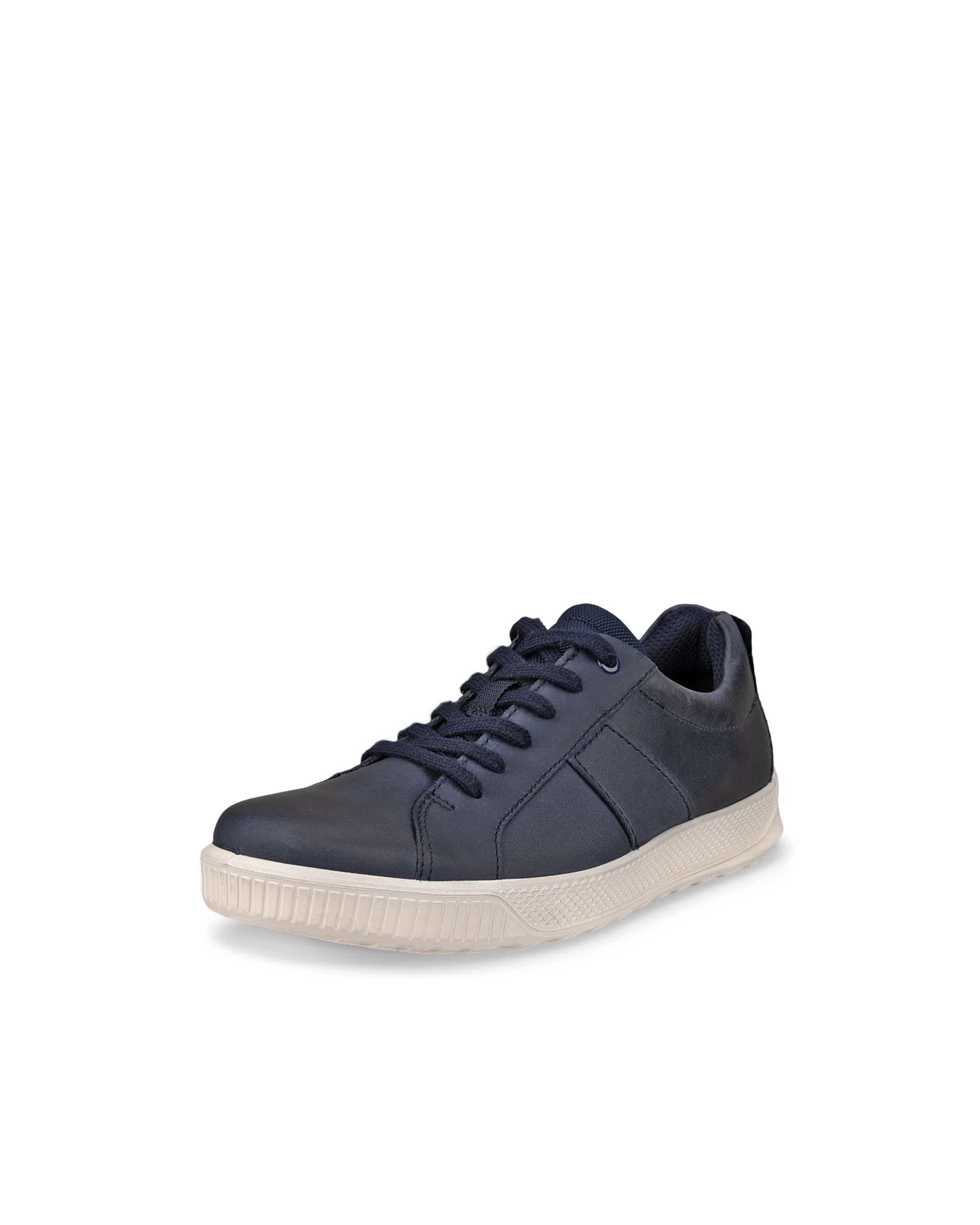 ECCO® Byway baskets en nubuck pour homme - Bleu - Main