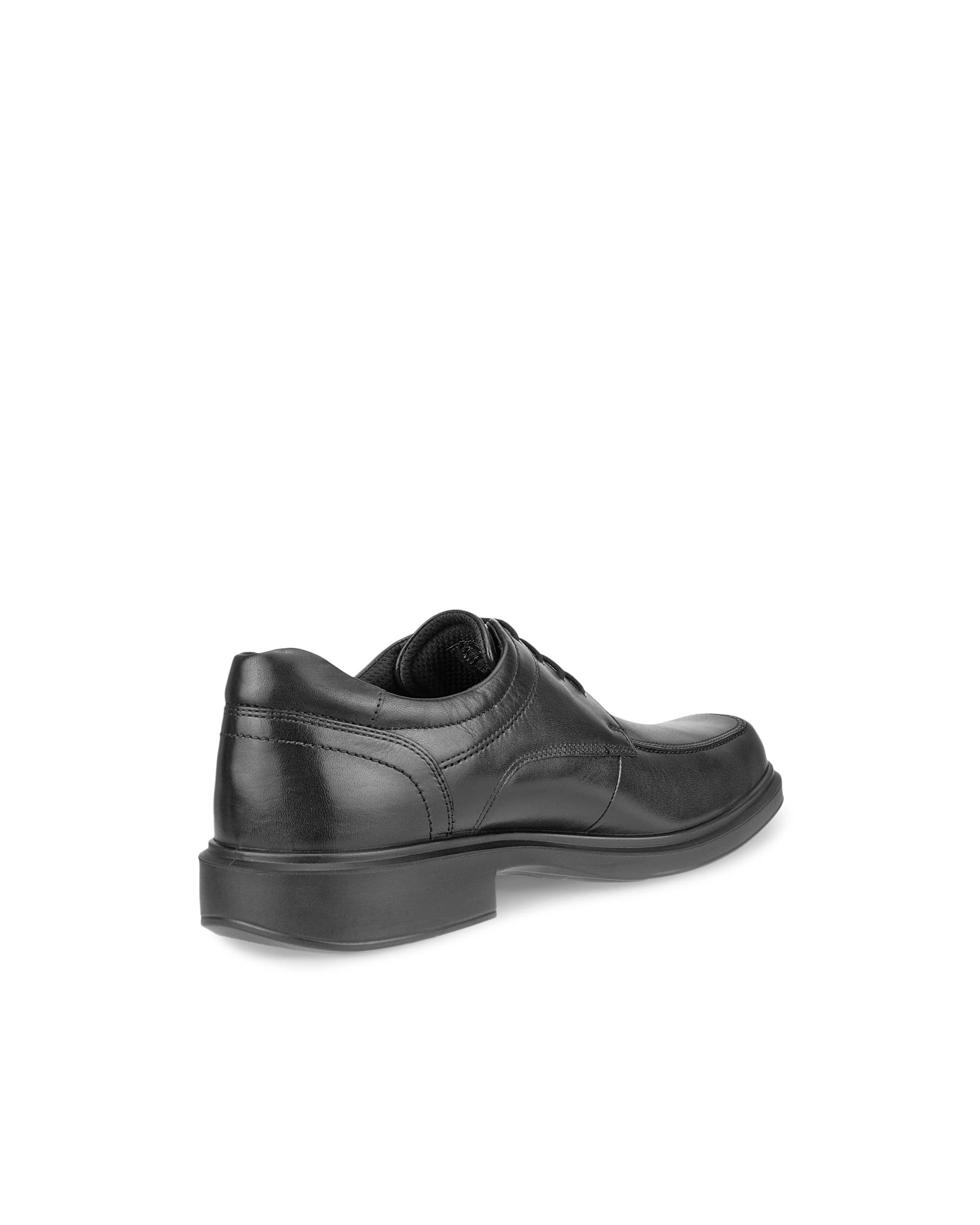 Men's ECCO® Helsinki 2 Leather Derby Shoe - Black - Back