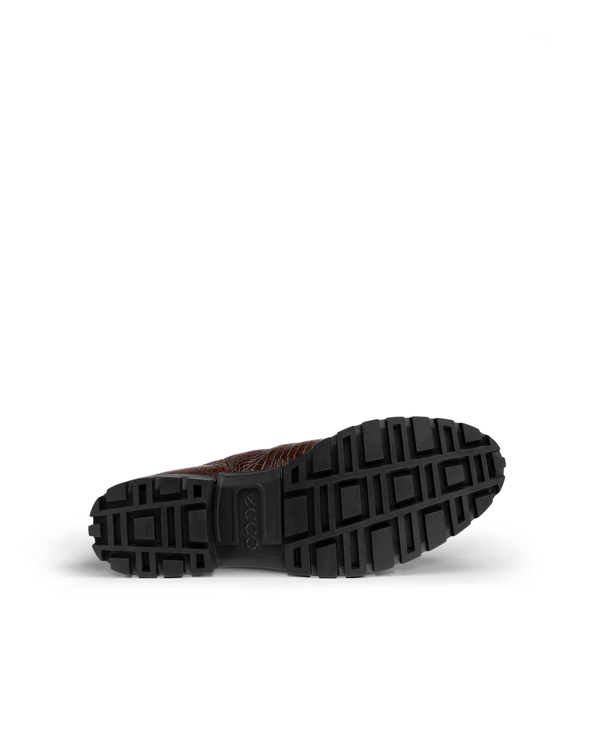 ECCO® Modtray botte Chelsea en cuir pour femme - Marron - Sole
