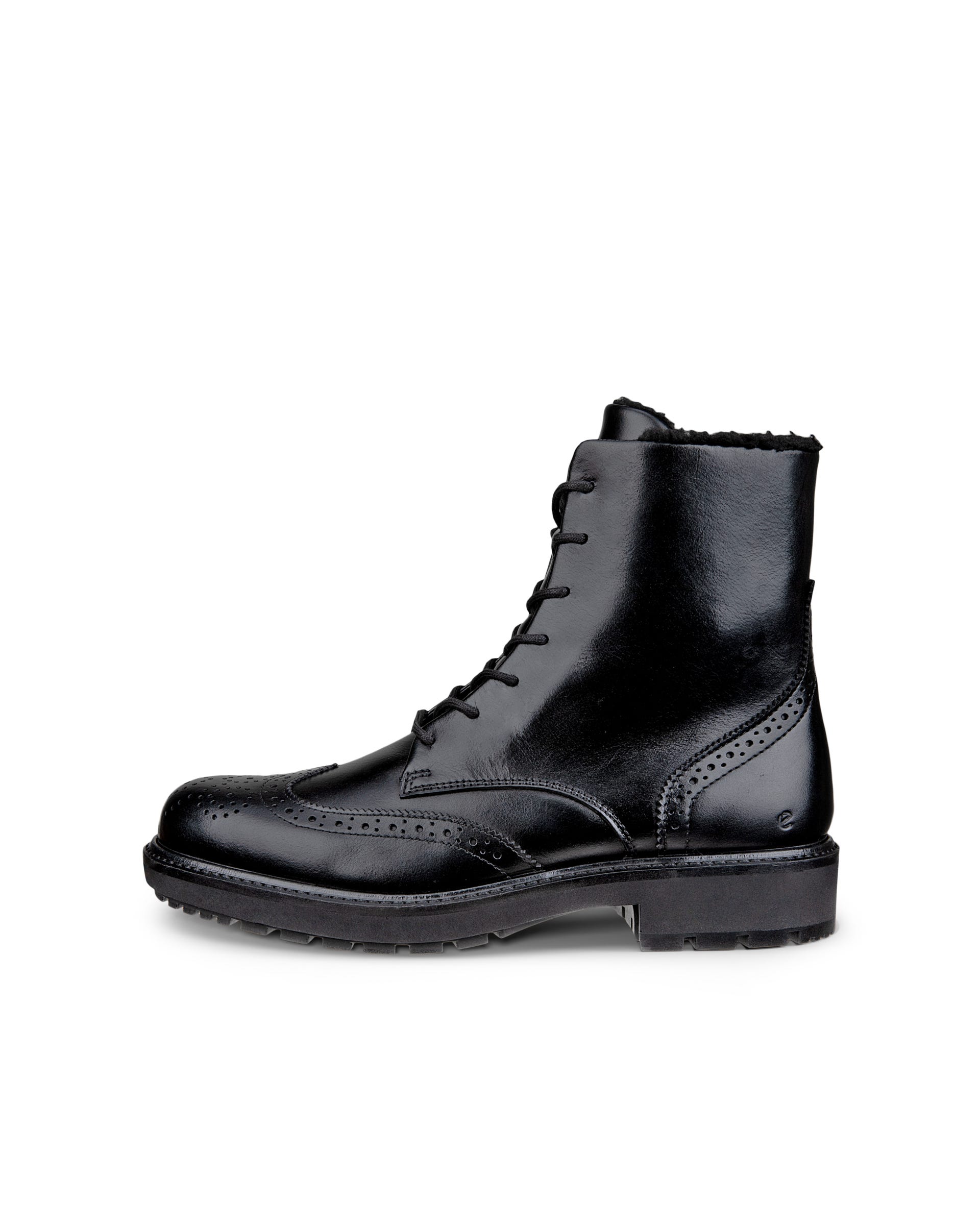 ECCO Nouvelle ウィメンズ レザーレースアップブーツ | ブラック ECCO Nouvelle ウィメンズ レザーレースアップブーツ | ブラック