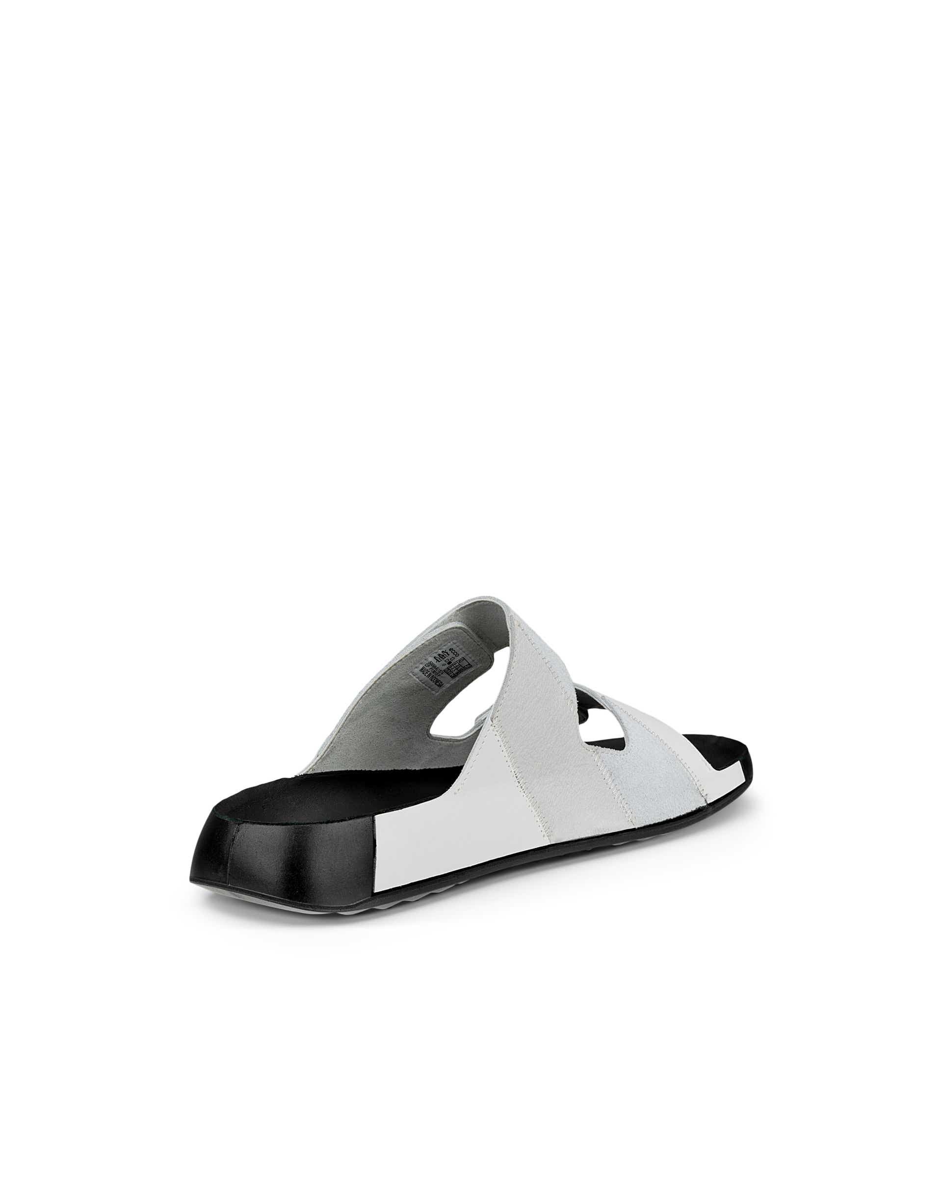 ECCO Men Cozmo Upcycle Slide Lea - White - Back