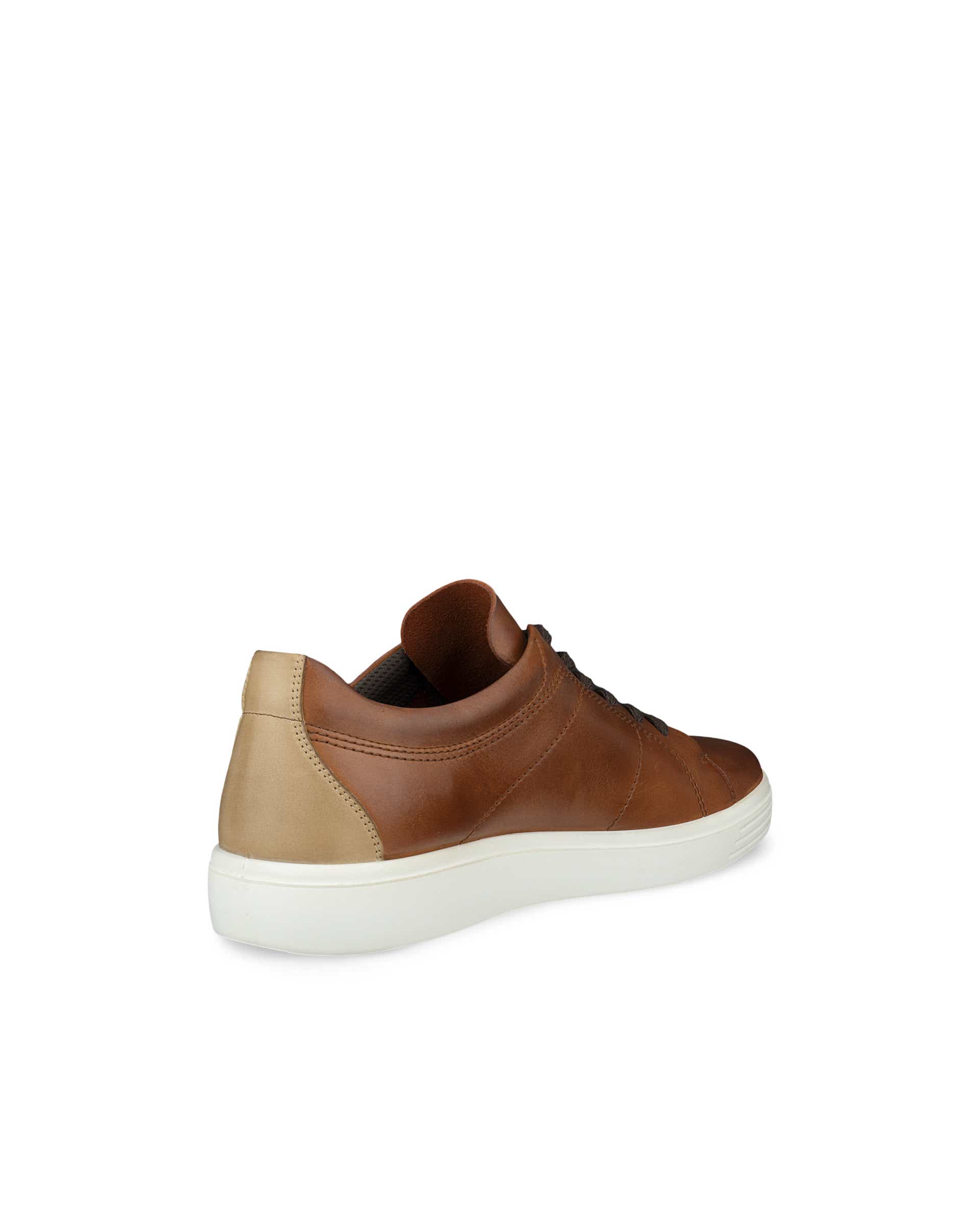 Zapatillas de nobuk ECCO® CLASSIC SNEAKER para hombre - Marrón - Back