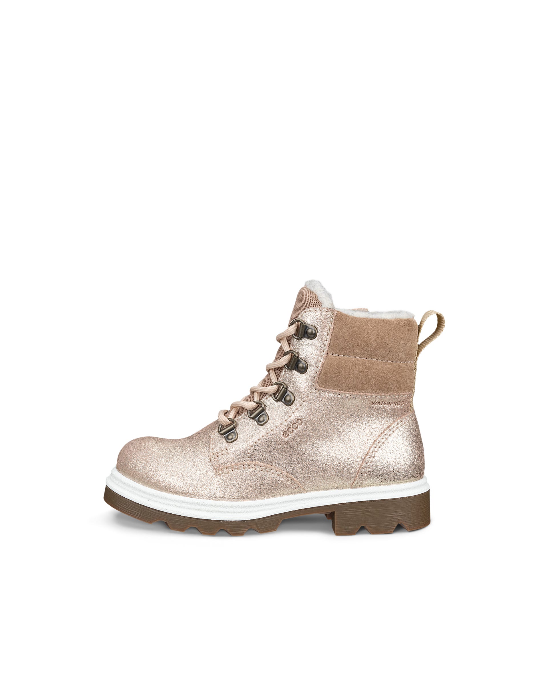 ECCO GRAINER K LACE UP BOOT - Dourado - Outside