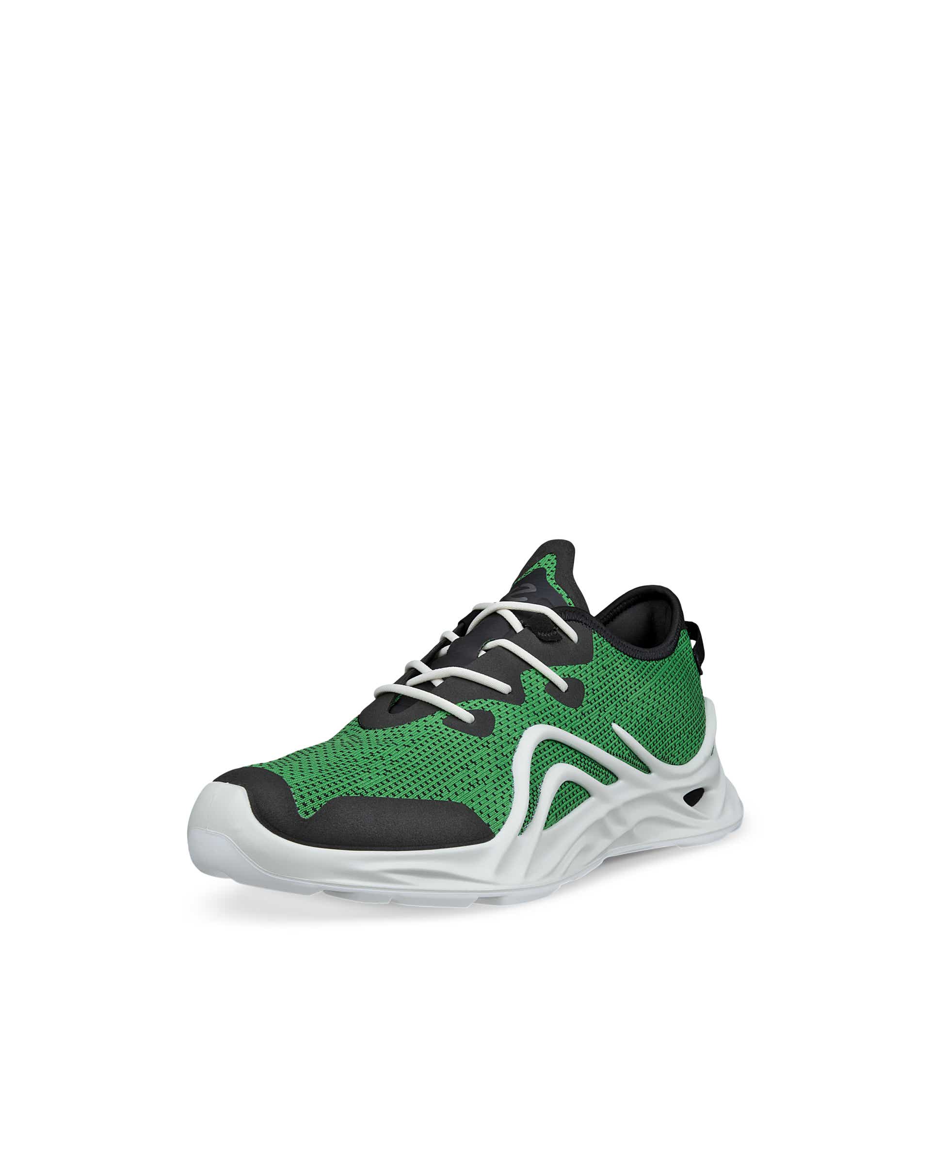 ECCO® Biom Infinite Heren sneaker van textiel - Groen - Main